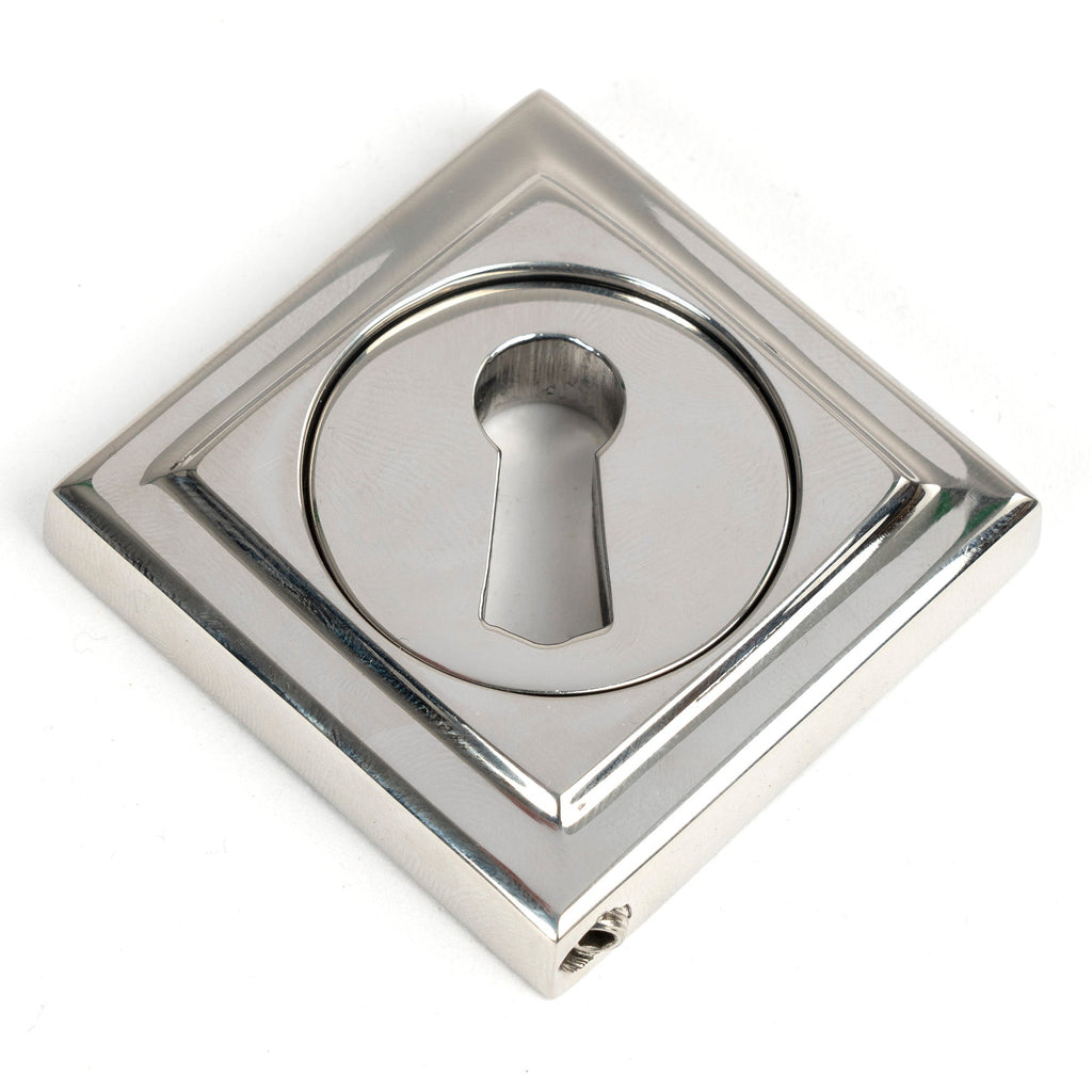 Polished Marine SS (316) Round Escutcheon (Square) | From The Anvil-Escutcheons-Yester Home