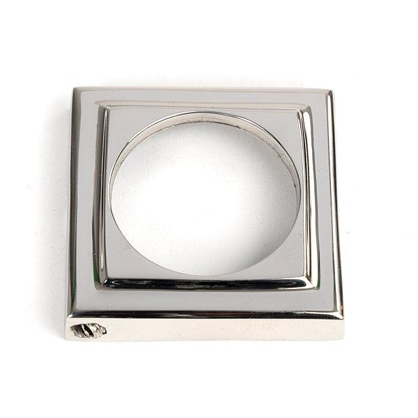 Polished Marine SS (316) Round Escutcheon (Square) | From The Anvil-Escutcheons-Yester Home