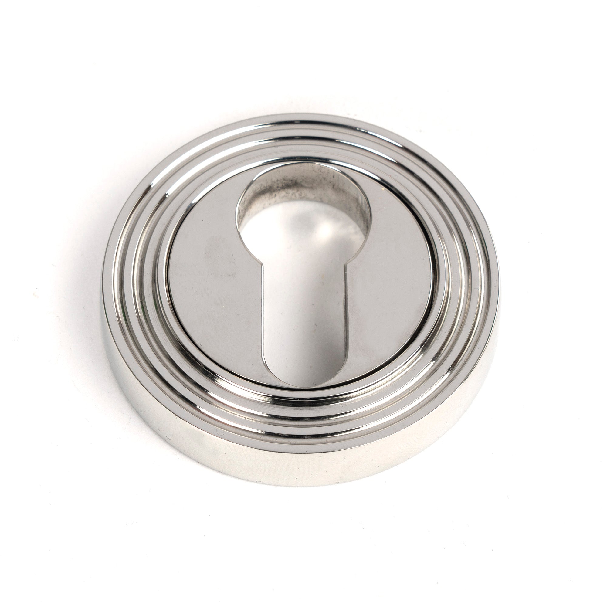 Polished Marine SS (316) Round Euro Escutcheon (Beehive) | From The Anvil - Euro Escutcheons - From The Anvil - Yester Home
