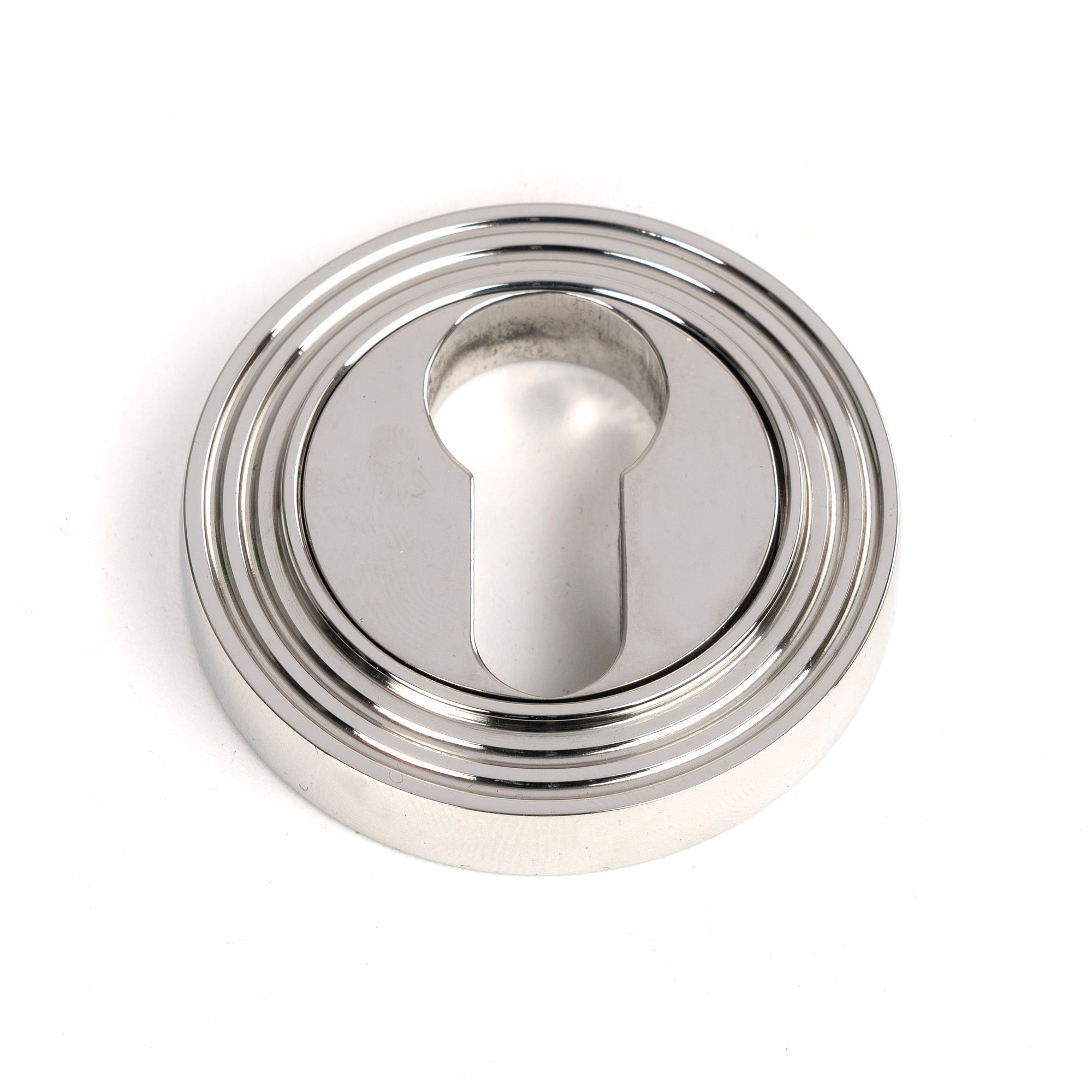 Polished Marine SS (316) Round Euro Escutcheon (Beehive) | From The Anvil-Euro Escutcheons-Yester Home