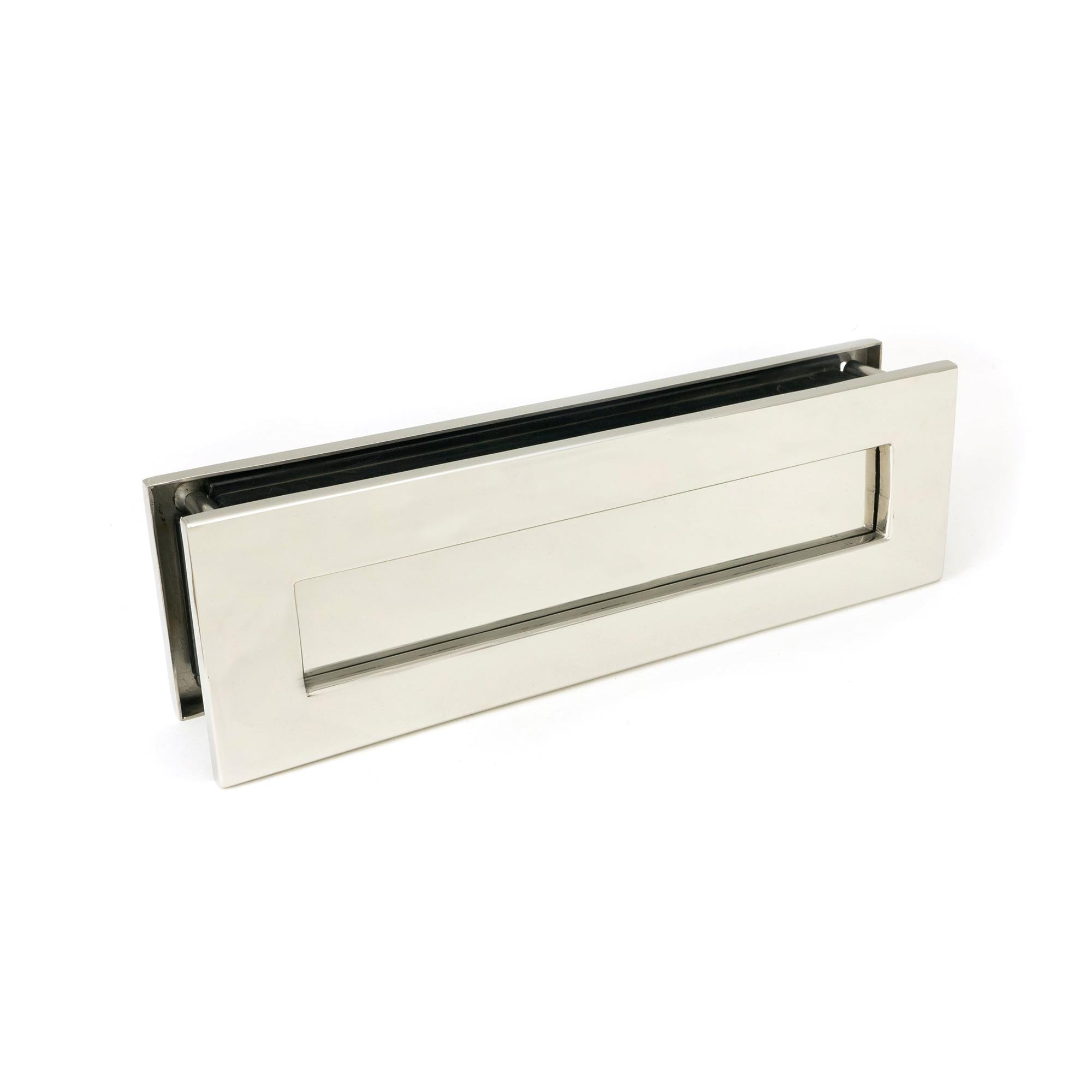 Polished Marine SS (316) Traditional Letterbox | From The Anvil - Letterbox - From The Anvil - Yester Home