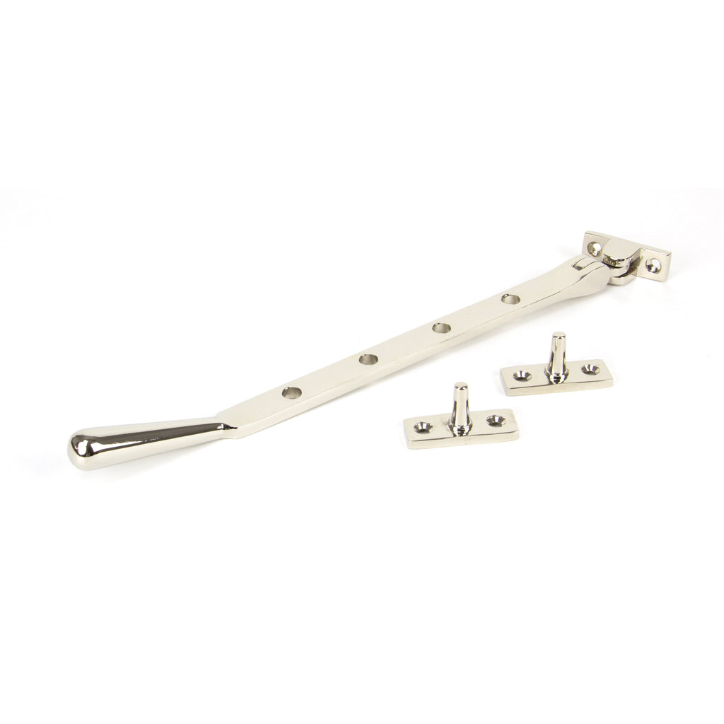 Polished Nickel 10" Newbury Stay | From The Anvil-Stays-Yester Home