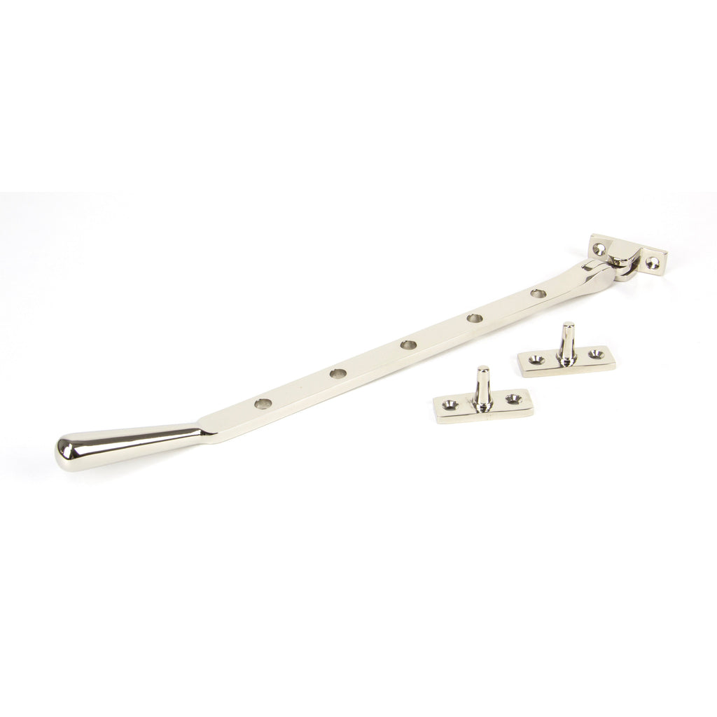 Polished Nickel 12" Newbury Stay | From The Anvil-Stays-Yester Home