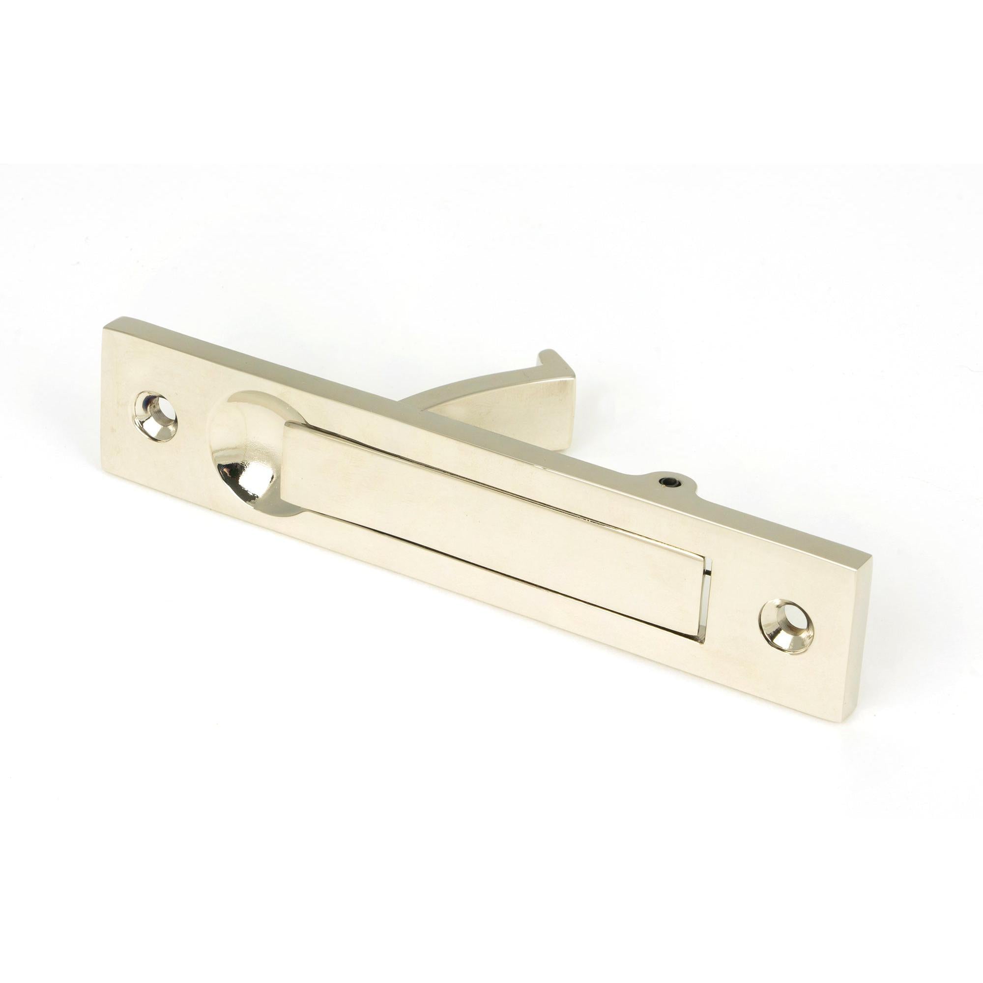 Polished Nickel 125mm x 25mm Edge Pull | From The Anvil - Cabinet Pulls - From The Anvil - Yester Home