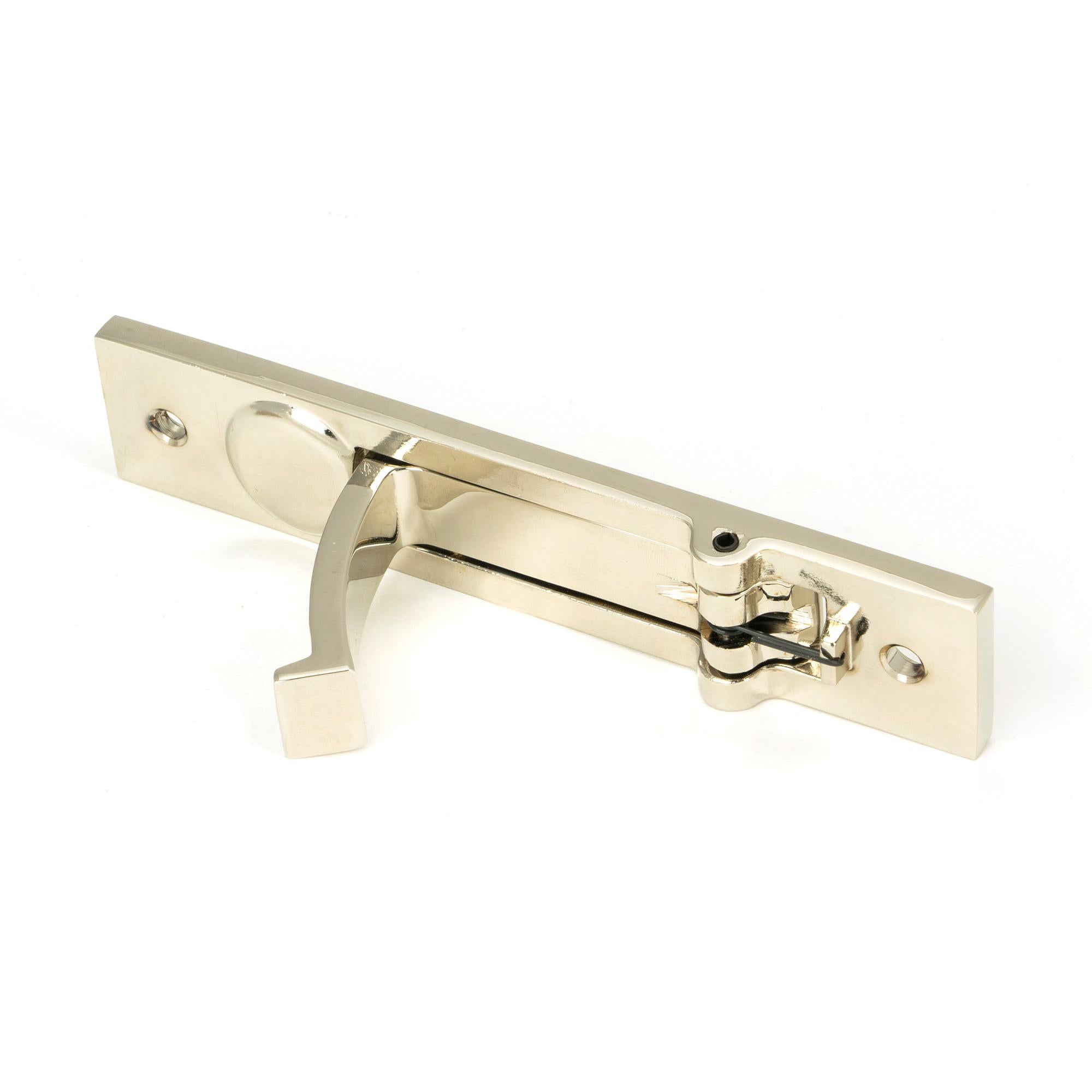 Polished Nickel 125mm x 25mm Edge Pull | From The Anvil - Cabinet Pulls - From The Anvil - Yester Home
