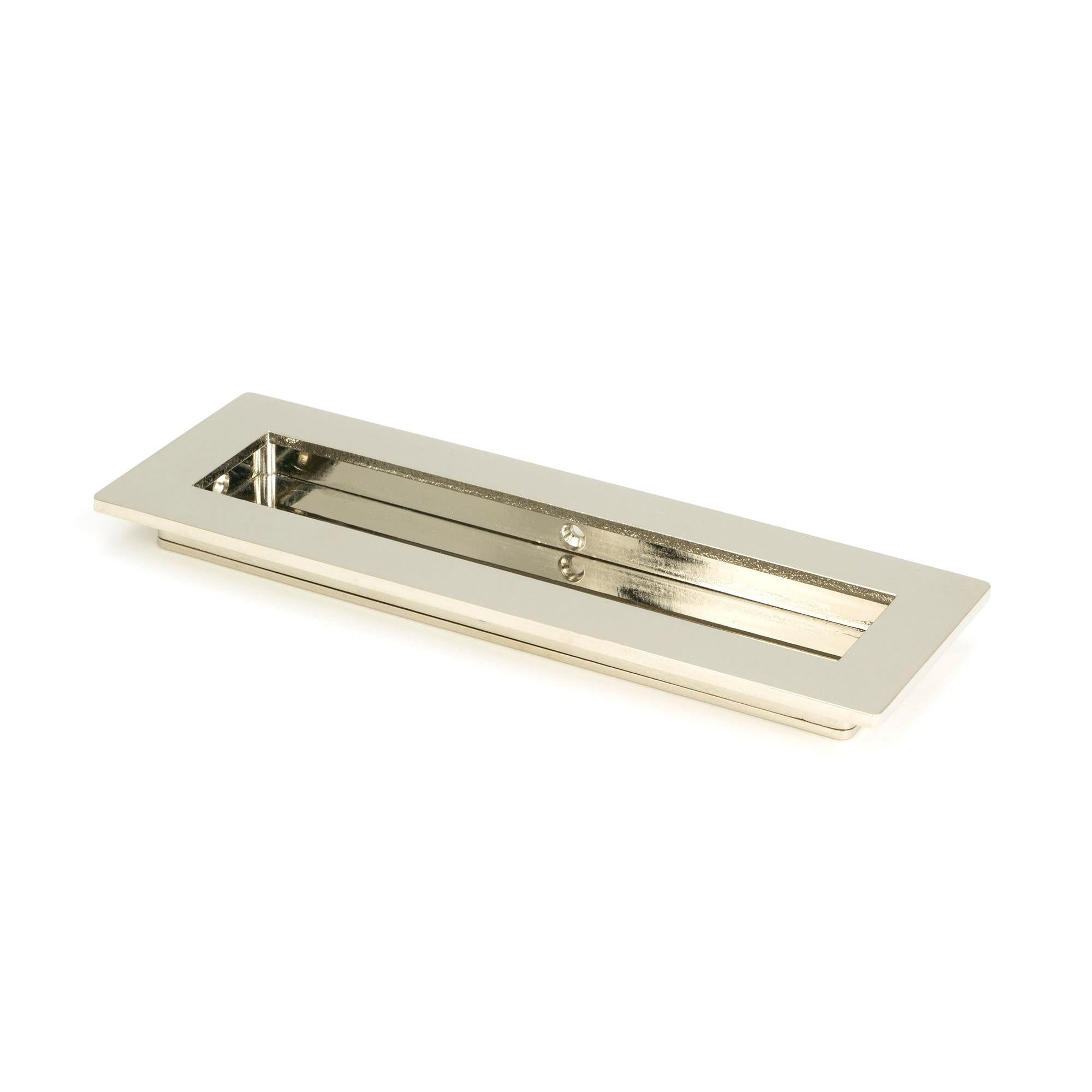 Polished Nickel 175mm Plain Rectangular Pull | From The Anvil - Cabinet Pulls - From The Anvil - Yester Home