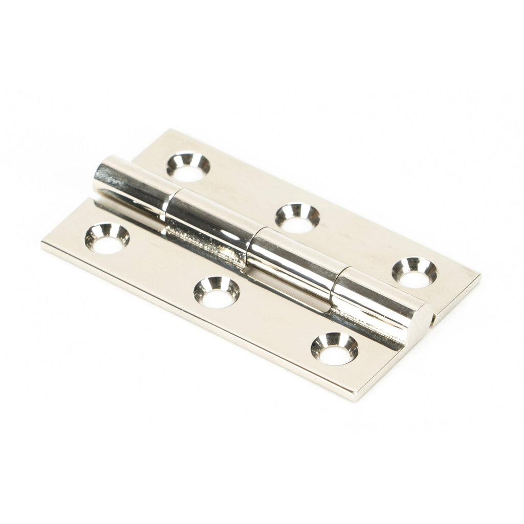 Polished Nickel 2" Butt Hinge (pair) | From The Anvil-Butt Hinges-Yester Home