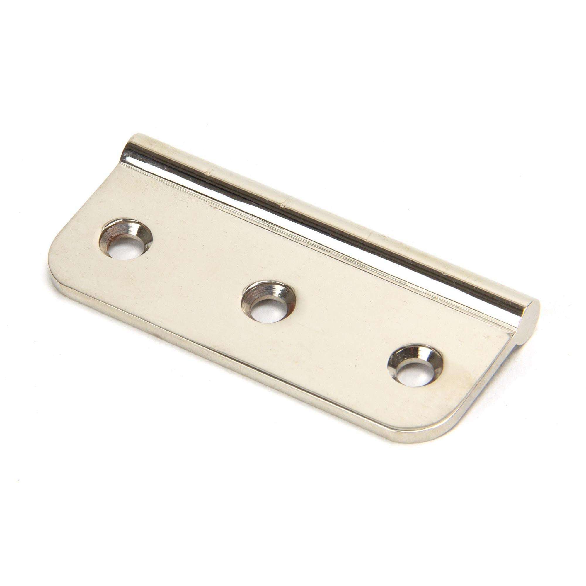 Polished Nickel 3" Dummy Butt Hinge (Single) | From The Anvil - Butt Hinges - From The Anvil - Yester Home