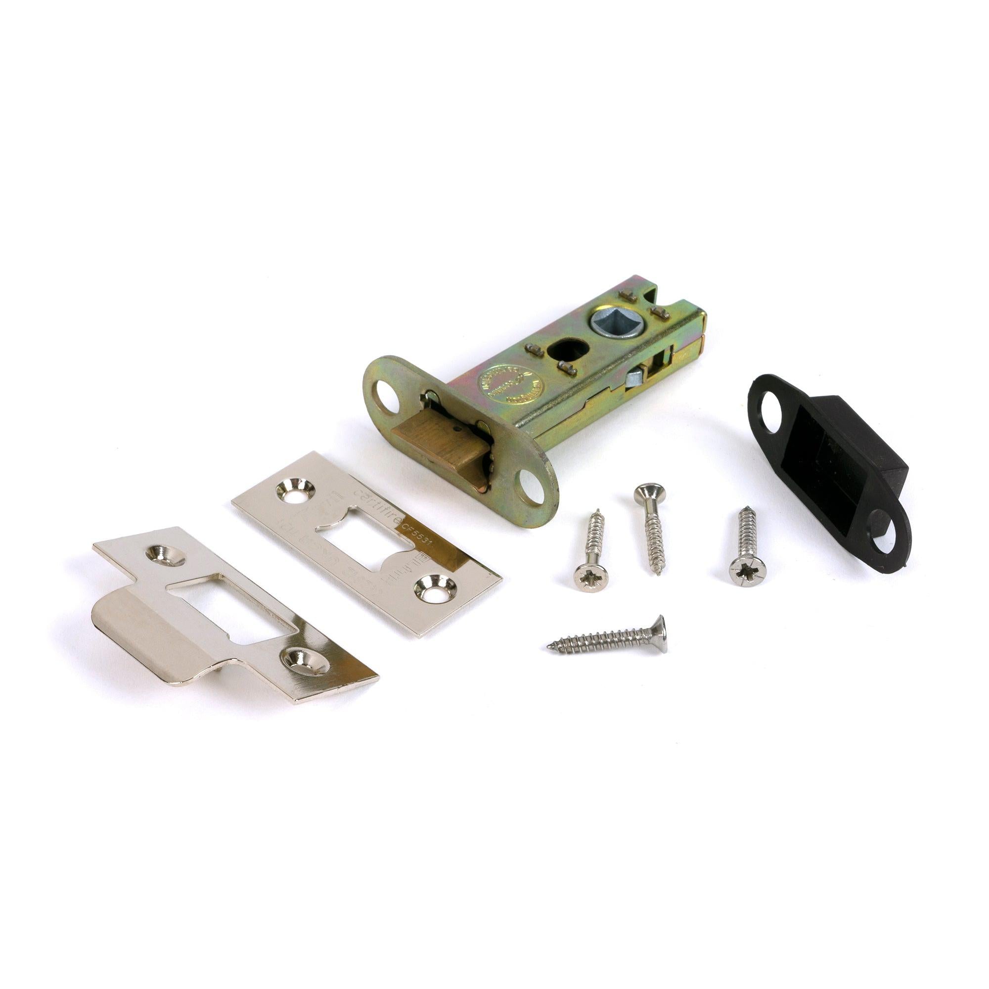 Polished Nickel 3" Heavy Duty Latch - Latches - From The Anvil - Yester Home