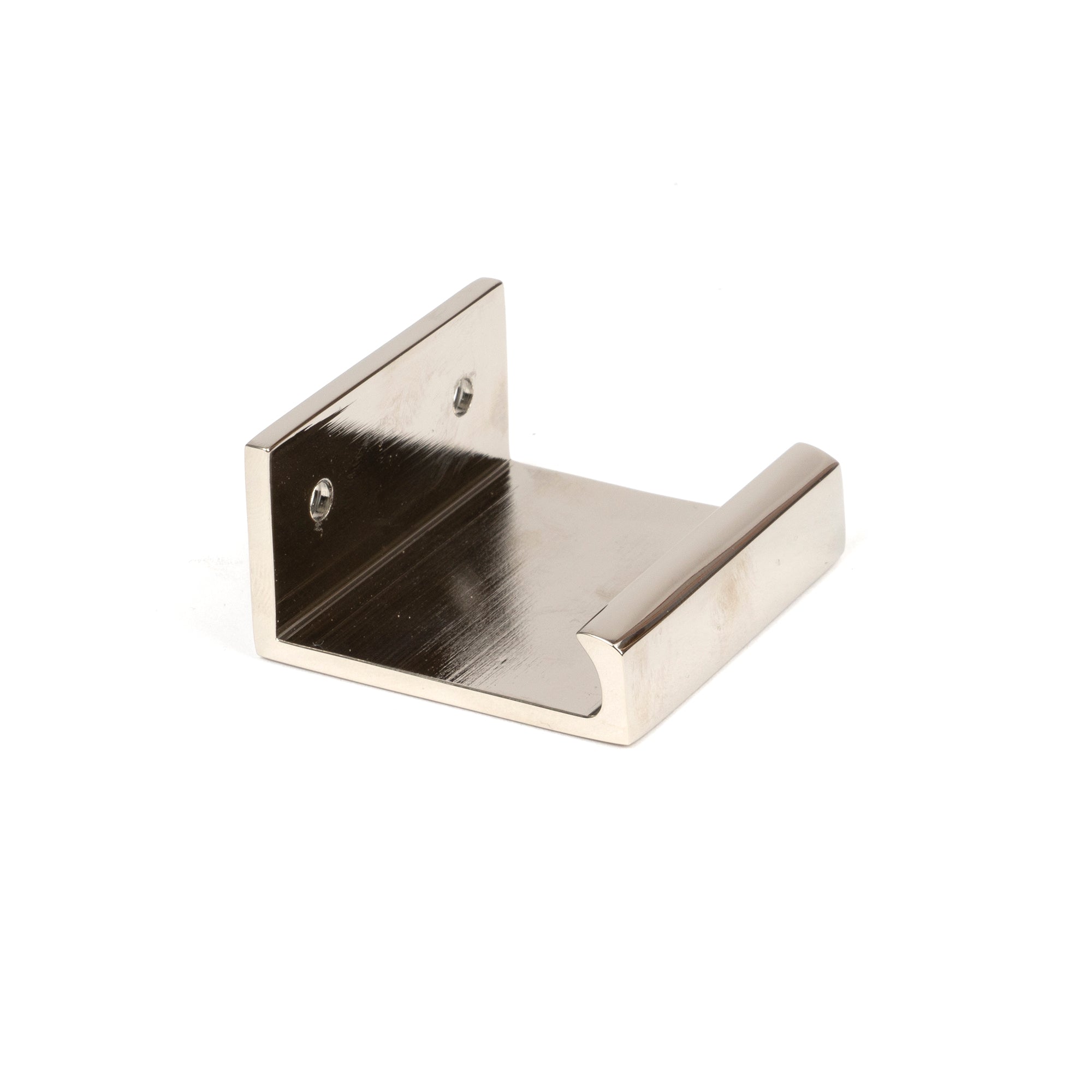 Polished Nickel 50mm Plain Edge Pull | From The Anvil - Cabinet Pulls - From The Anvil - Yester Home