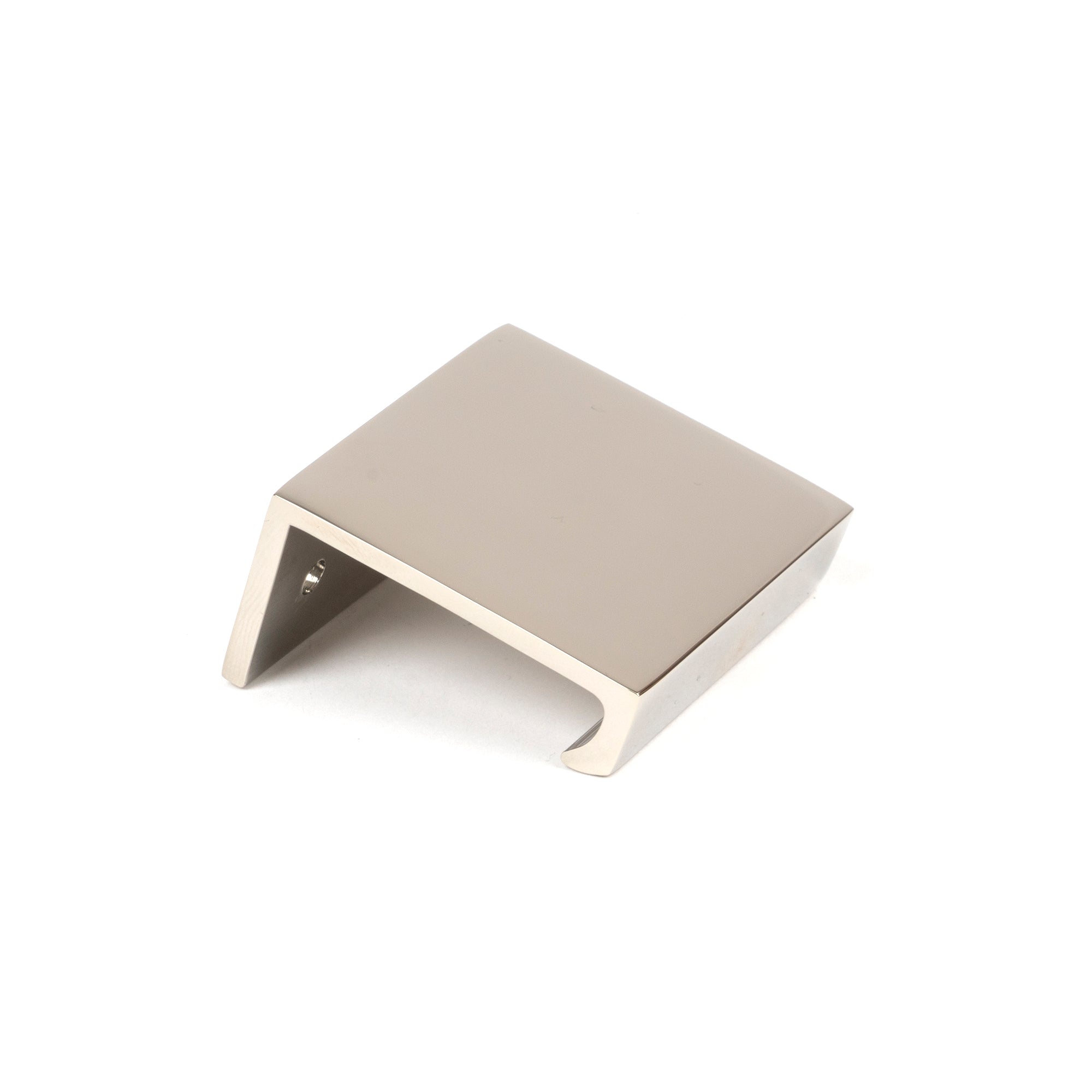 Polished Nickel 50mm Plain Edge Pull | From The Anvil-Cabinet Pulls-Yester Home