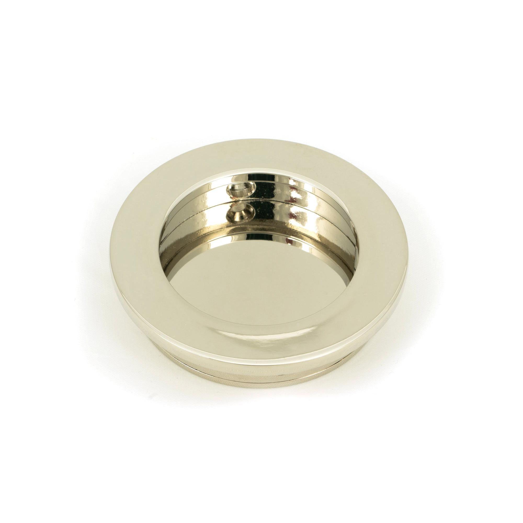 Polished Nickel 60mm Plain Round Pull | From The Anvil - Cabinet Pulls - From The Anvil - Yester Home
