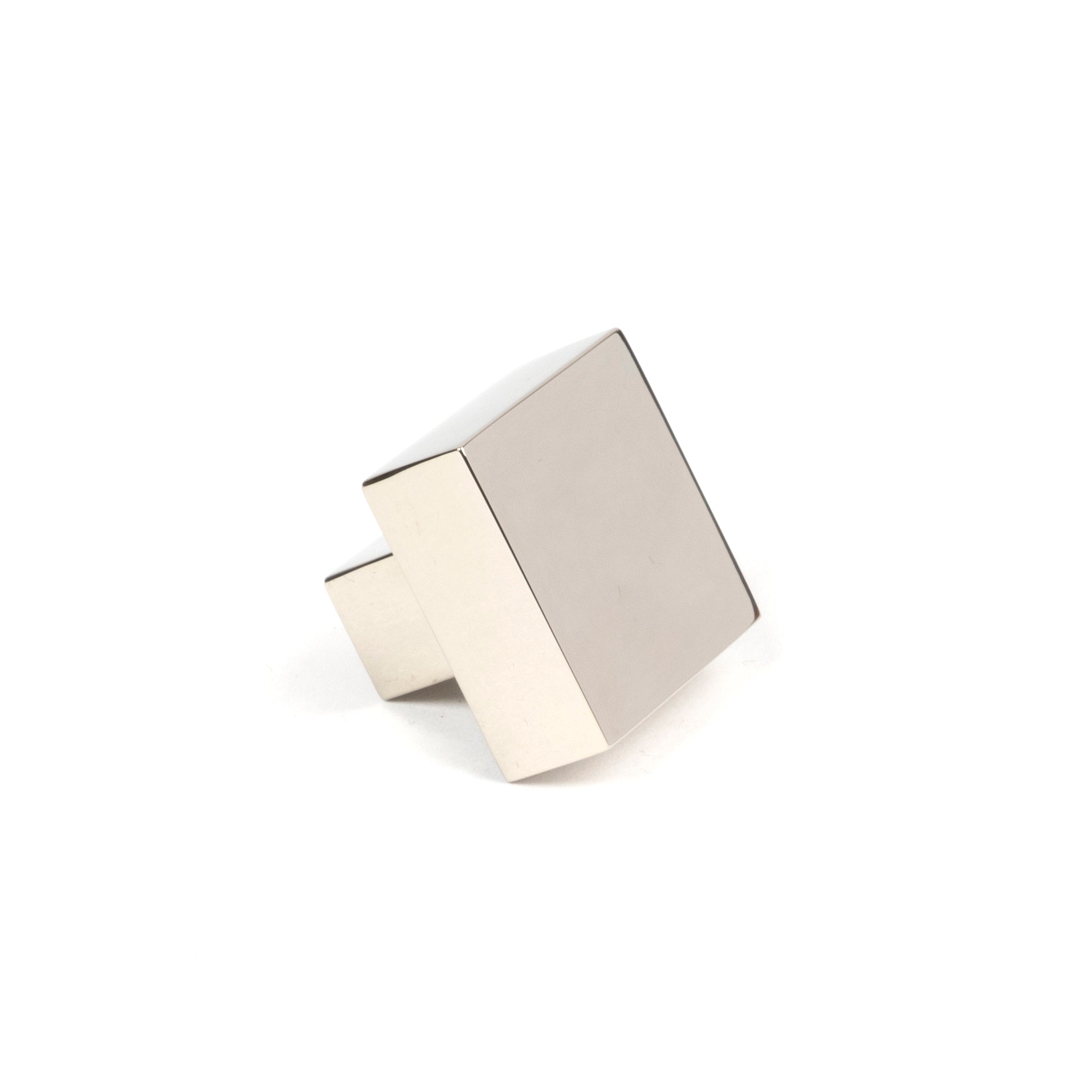 Polished Nickel Albers Cabinet Knob - 30mm | From The Anvil-Cabinet Knobs-Yester Home
