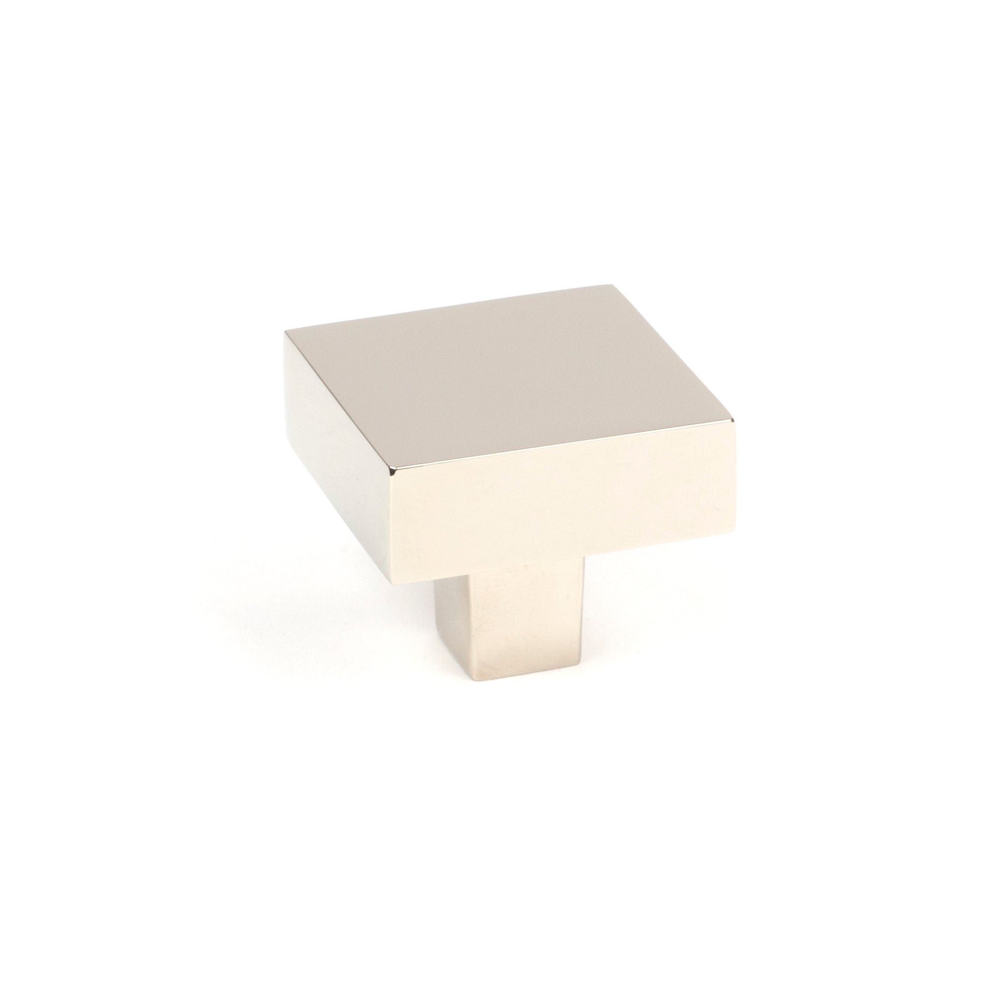 Polished Nickel Albers Cabinet Knob - 35mm | From The Anvil - Cabinet Knobs - From The Anvil - Yester Home
