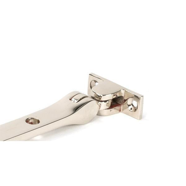 Polished Nickel Art Deco 10" Stay - Stays - From The Anvil - Yester Home
