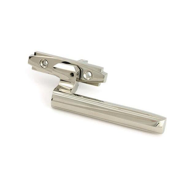 Polished Nickel Art Deco Espag - LH - Espag. Fasteners - From The Anvil - Yester Home