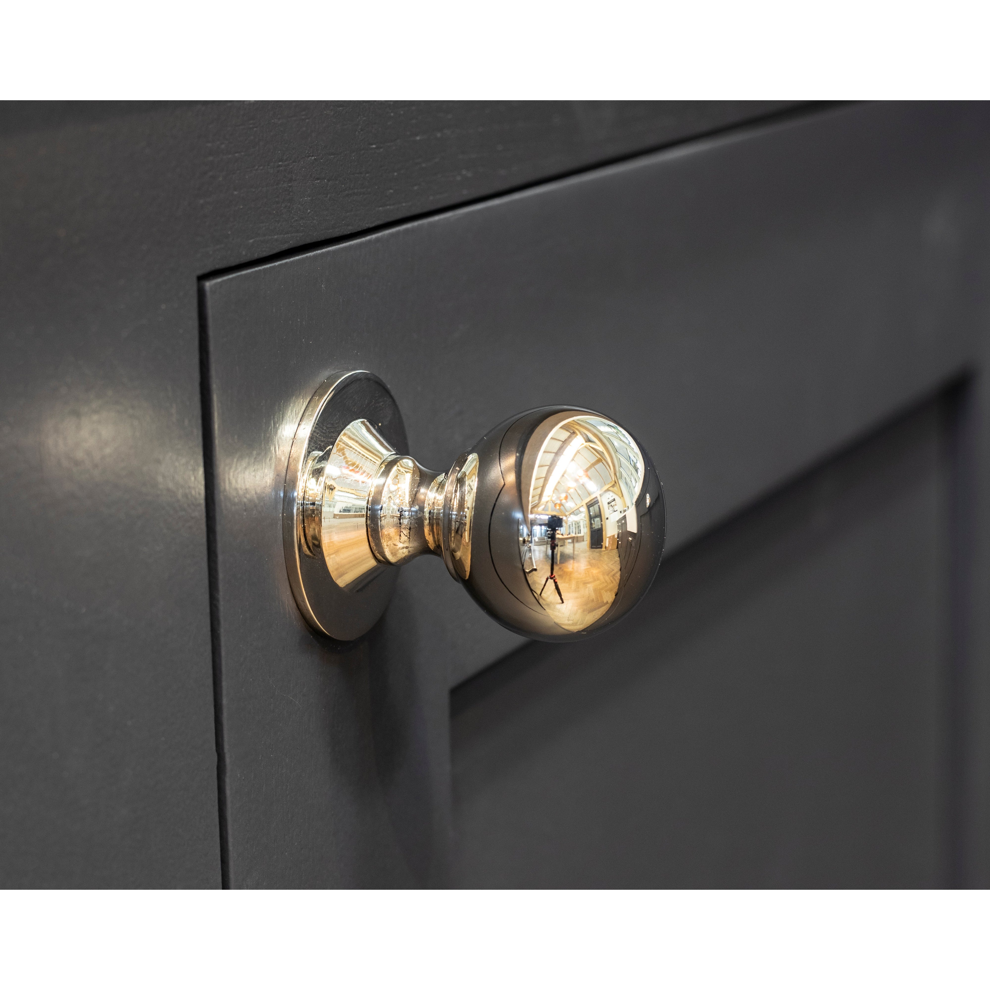Polished Nickel Ball Cabinet Knob 31mm | From The Anvil-Cabinet Knobs-Yester Home