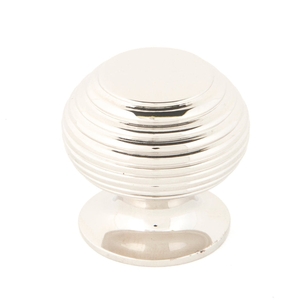 Polished Nickel Beehive Cabinet Knob 30mm | From The Anvil-Cabinet Knobs-Yester Home