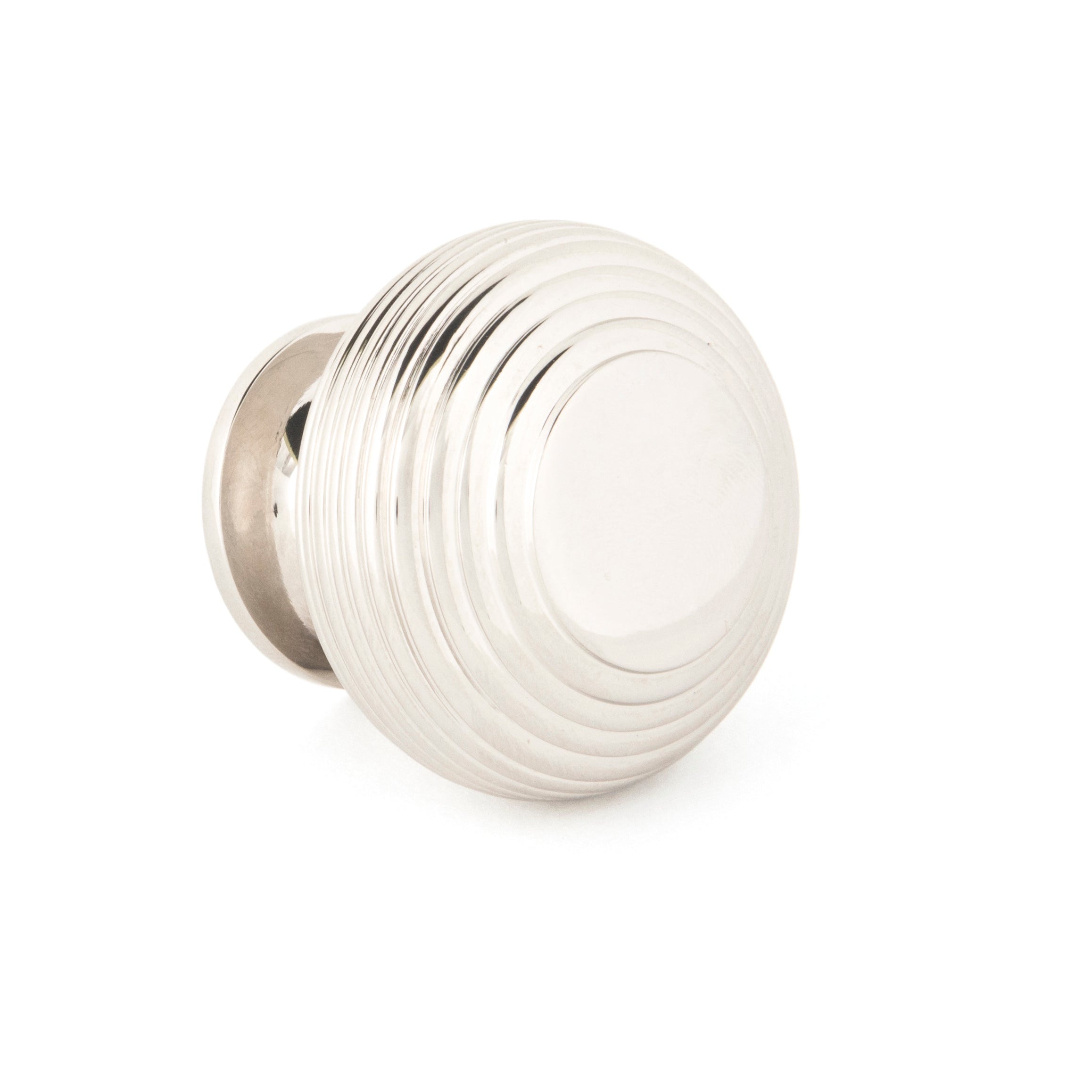 Polished Nickel Beehive Cabinet Knob 40mm | From The Anvil-Cabinet Knobs-Yester Home