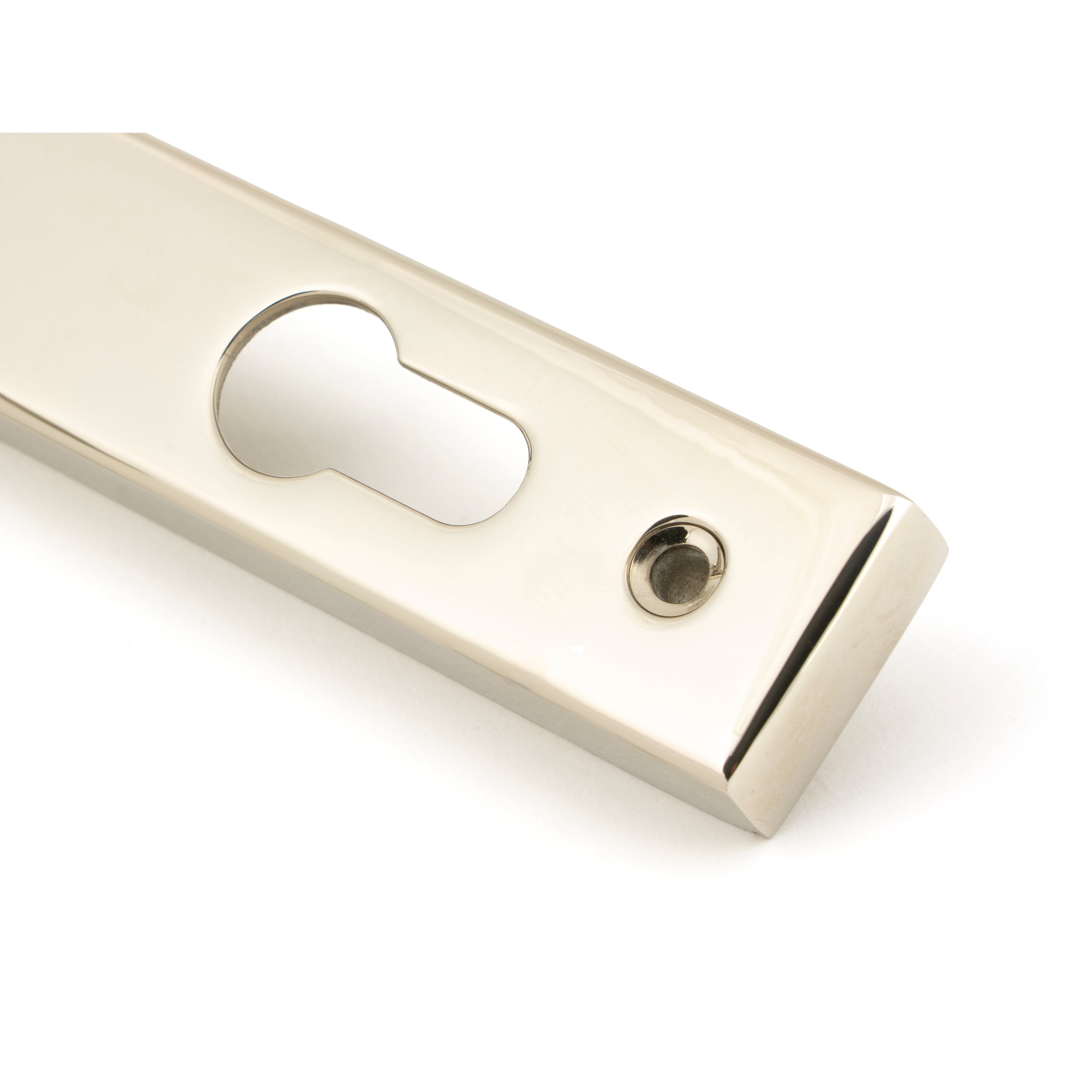 Polished Nickel Brompton Slimline Lever Espag. Lock Set | From The Anvil-Espagnolette-Yester Home