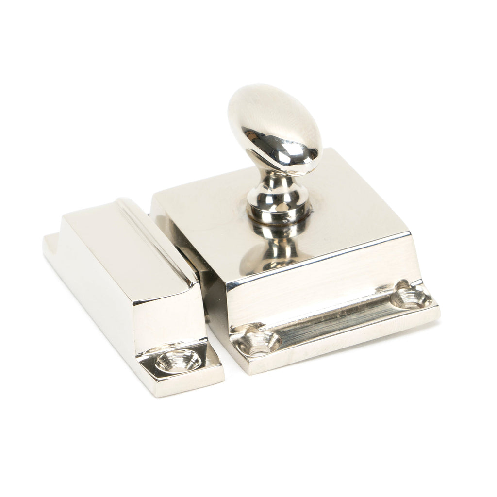 Polished Nickel Cabinet Latch | From The Anvil-Cabinet Latches & Catches-Yester Home
