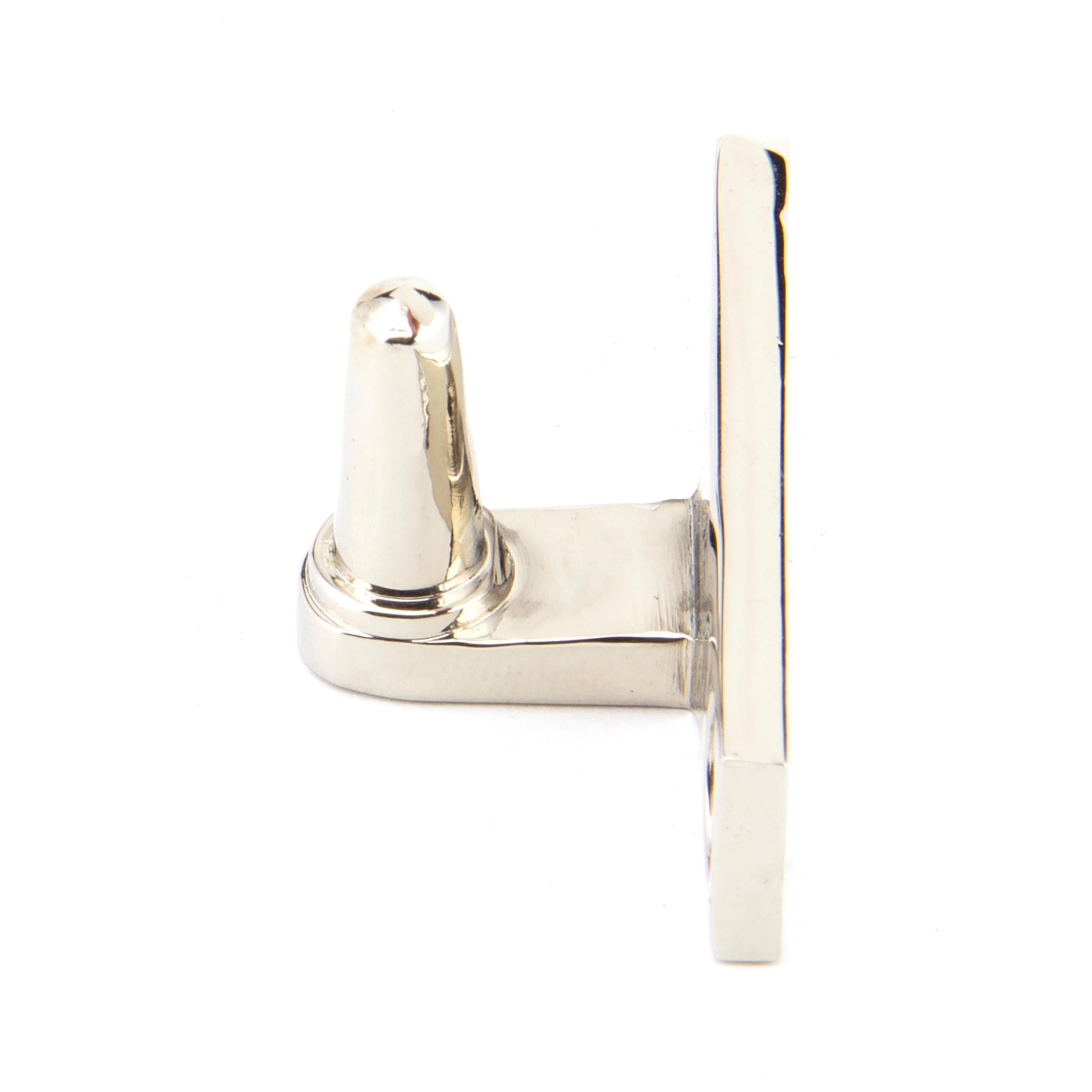 Polished Nickel Cranked Stay Pin | From The Anvil - Stay Pins - From The Anvil - Yester Home