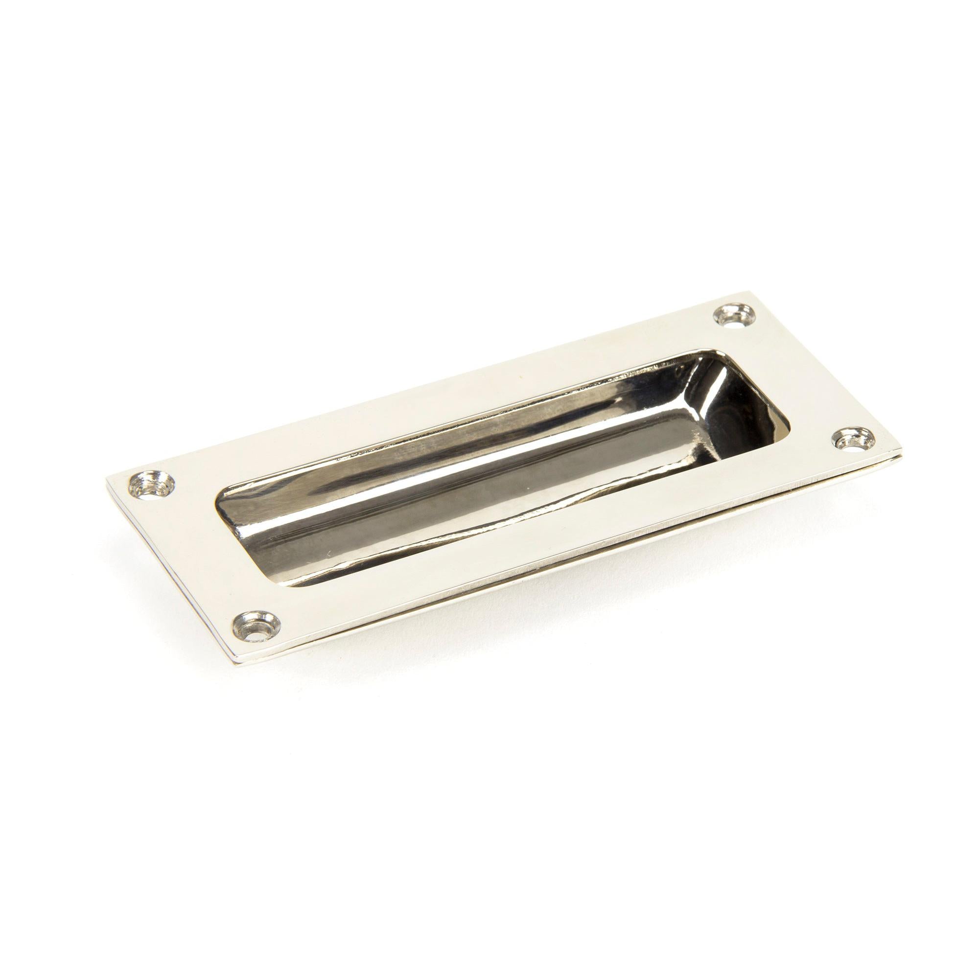 Polished Nickel Flush Handle | From The Anvil - Flush Handles - From The Anvil - Yester Home