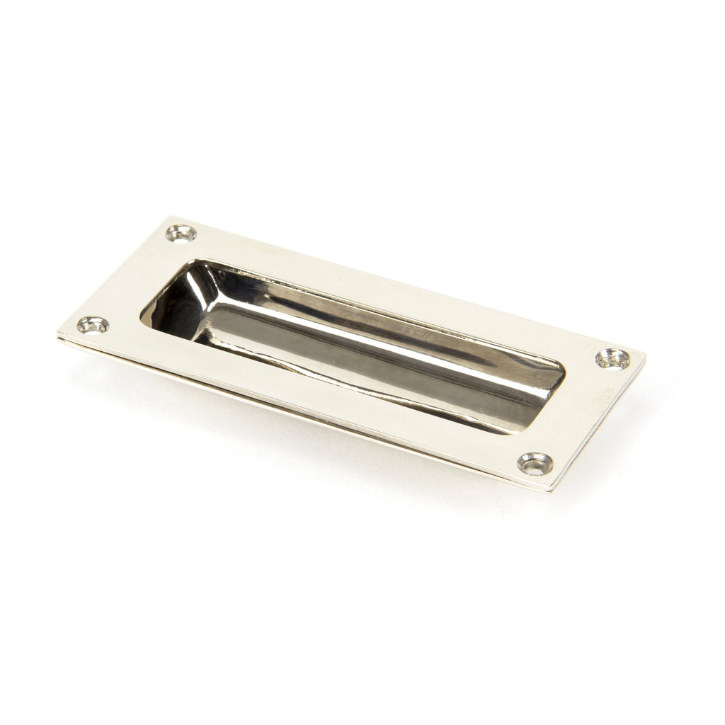 Polished Nickel Flush Handle | From The Anvil-Flush Handles-Yester Home
