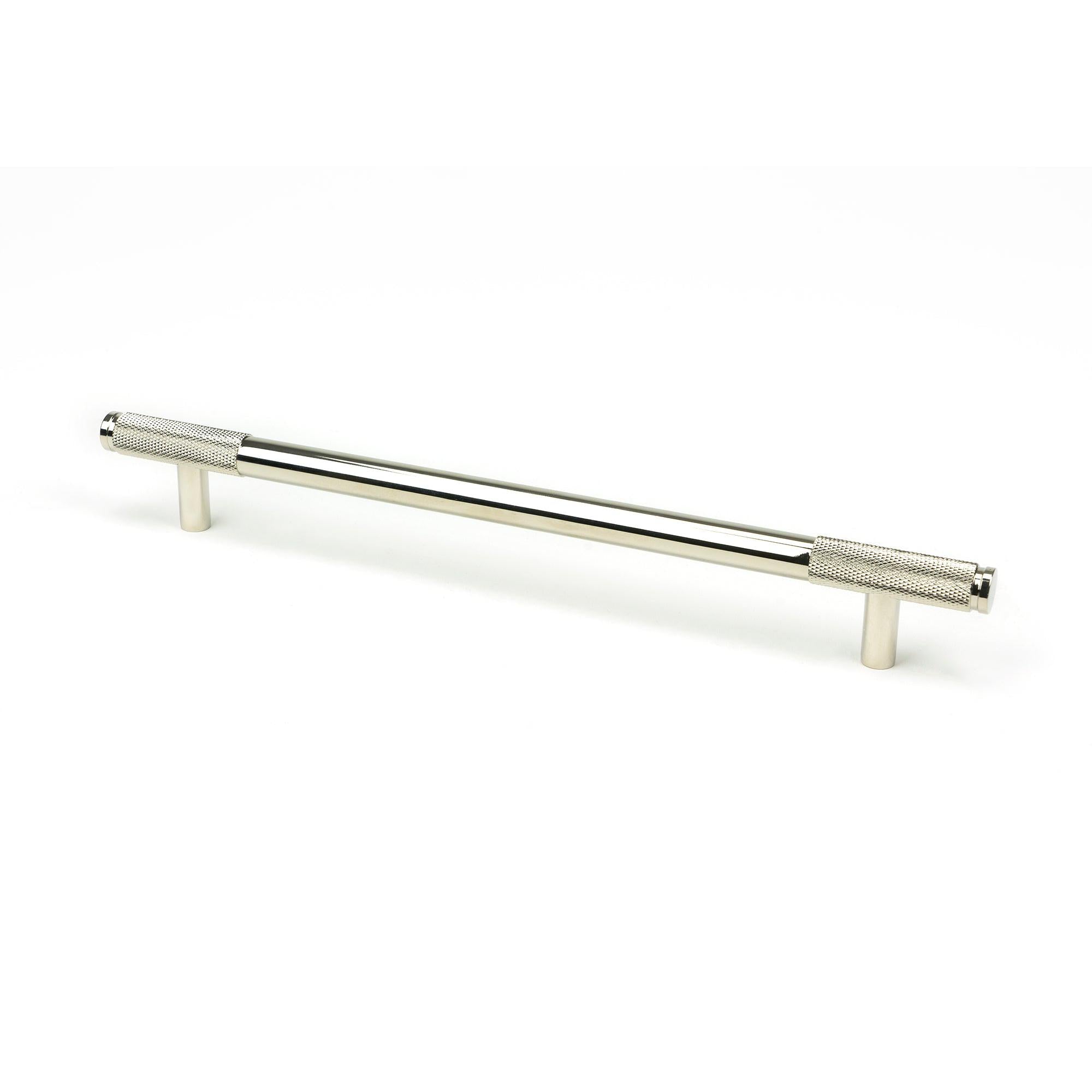 Polished Nickel Half Brompton Pull Handle - Large | From The Anvil - Pull Handles - From The Anvil - Yester Home