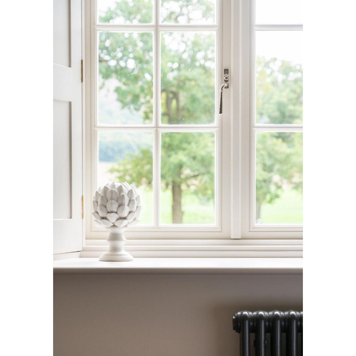 Polished Nickel Hammered Newbury Espag - LH | From The Anvil-Espag. Fasteners-Yester Home