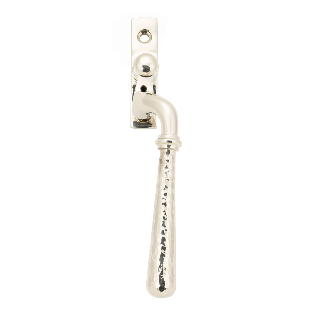 Polished Nickel Hammered Newbury Espag - RH | From The Anvil-Espag. Fasteners-Yester Home