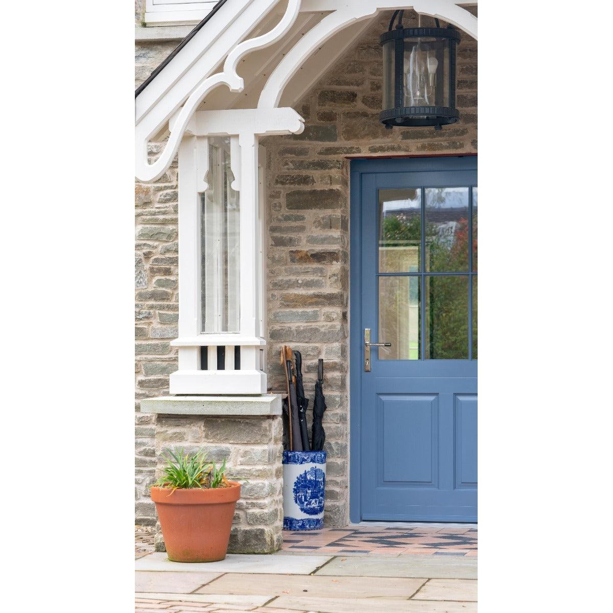 Polished Nickel Hammered Newbury Slimline Espag. Lock Set | From The Anvil-Espagnolette-Yester Home