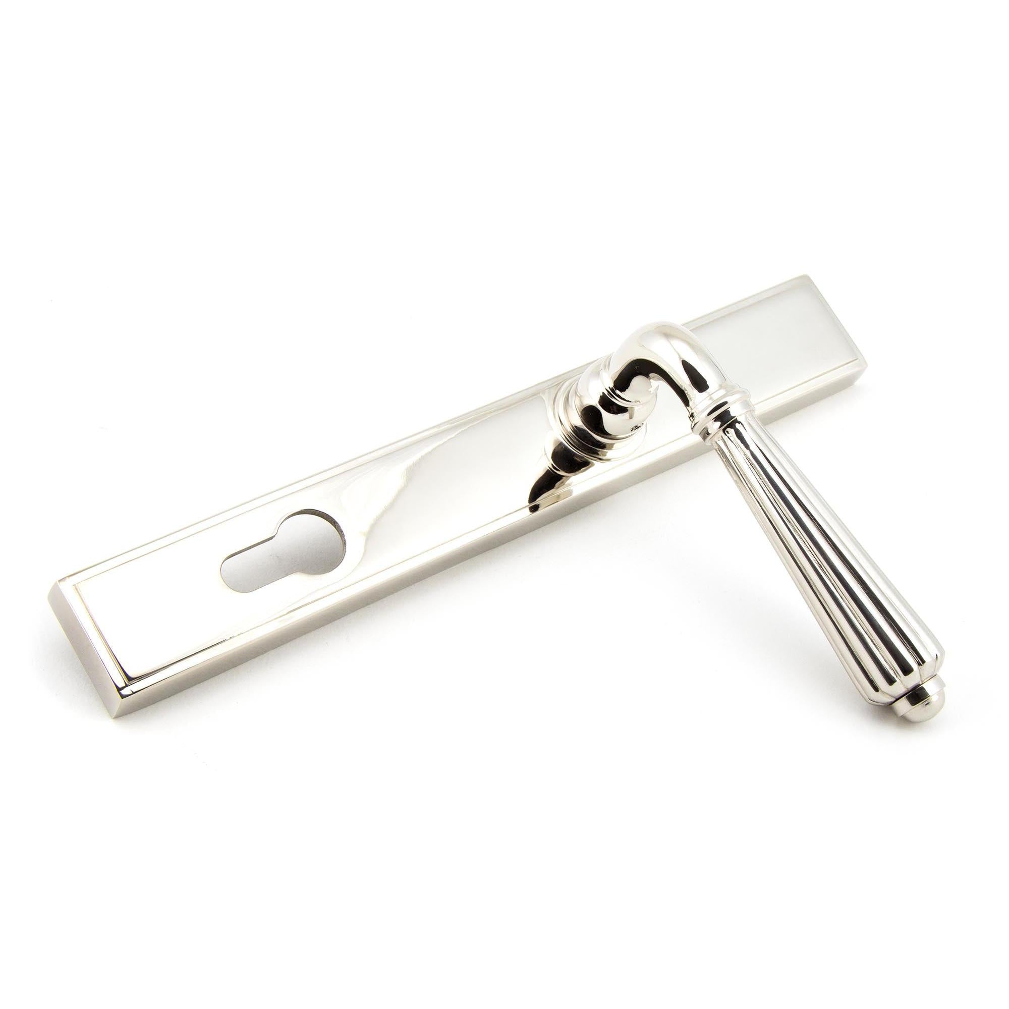 Polished Nickel Hinton Slimline Lever Espag. Lock Set | From The Anvil - Espagnolette - From The Anvil - Yester Home