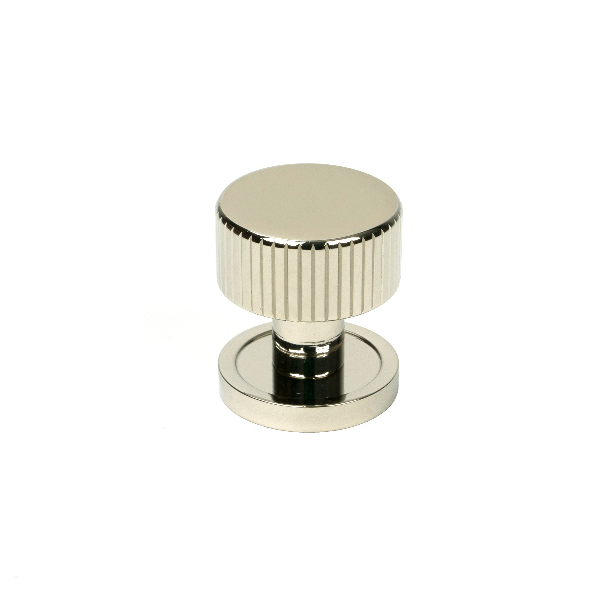 Polished Nickel Judd Cabinet Knob - 25mm (Plain) | From The Anvil - Cabinet Knobs - From The Anvil - Yester Home
