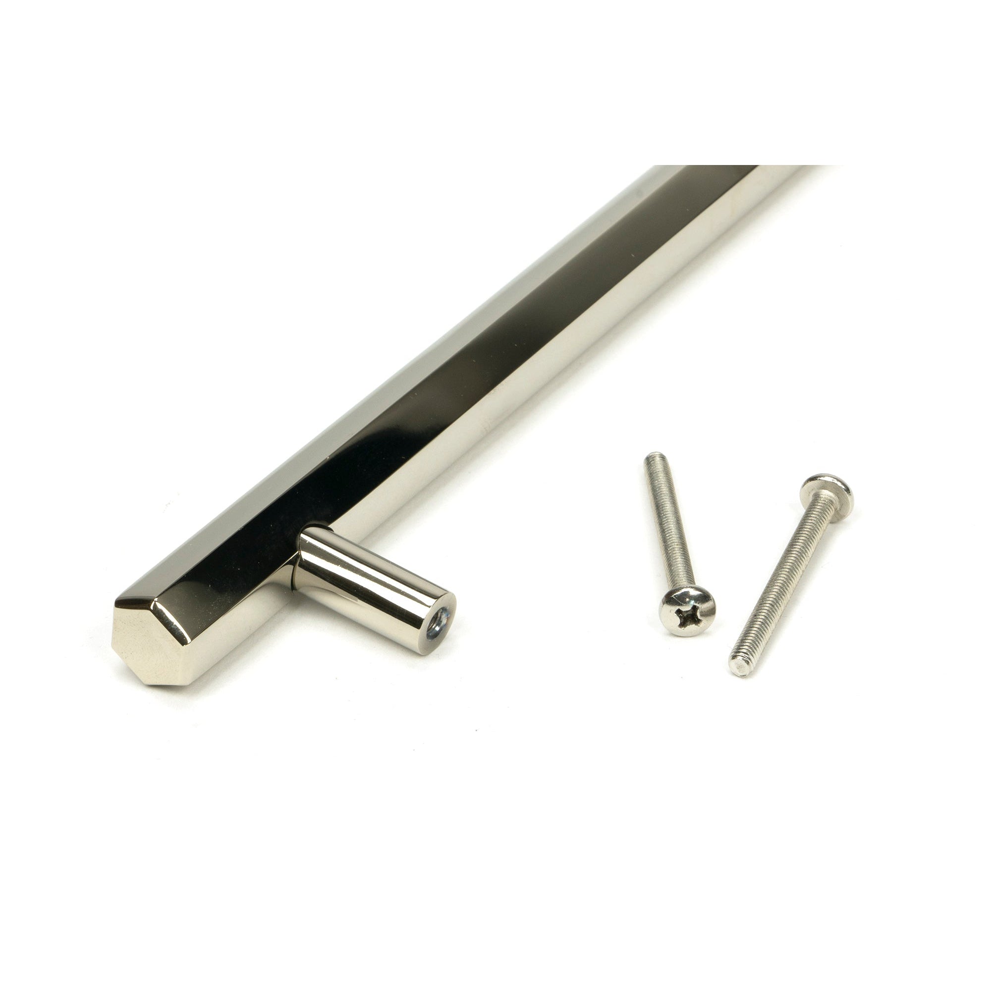 Polished Nickel Kahlo Pull Handle - Medium | From The Anvil-Pull Handles-Yester Home