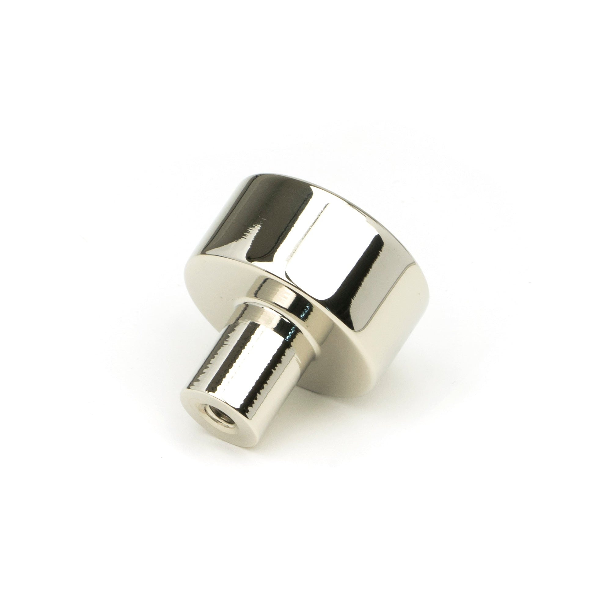 Polished Nickel Kelso Cabinet Knob - 25mm (No Rose) | From The Anvil-Cabinet Knobs-Yester Home