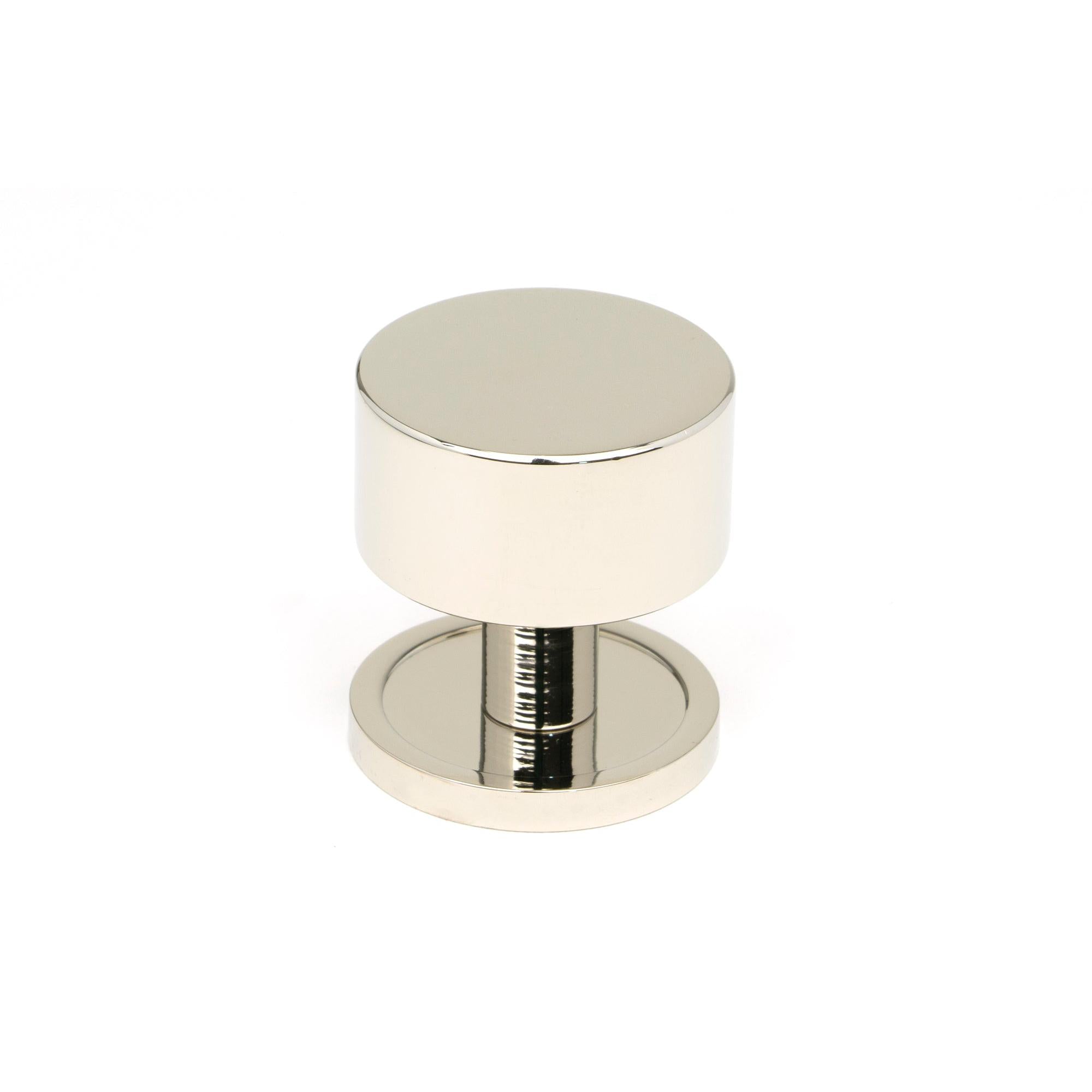 Polished Nickel Kelso Cabinet Knob - 32mm (Plain) | From The Anvil - Cabinet Knobs - From The Anvil - Yester Home
