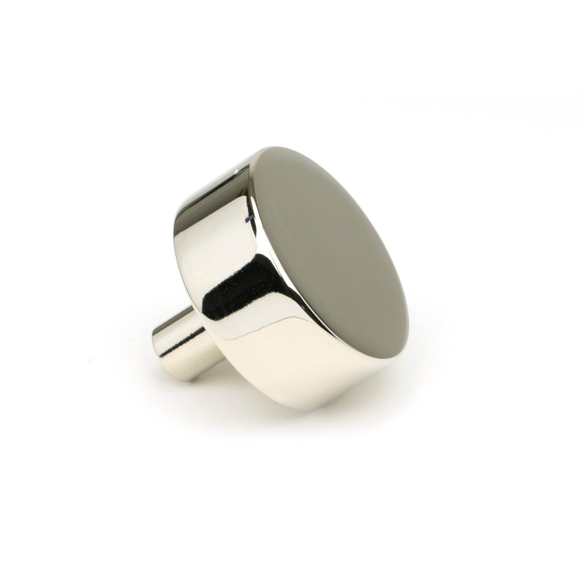 Polished Nickel Kelso Cabinet Knob - 38mm (No rose) | From The Anvil-Cabinet Knobs-Yester Home