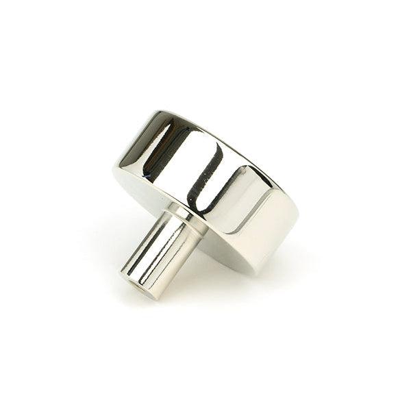 Polished Nickel Kelso Cabinet Knob - 38mm (No rose) | From The Anvil-Cabinet Knobs-Yester Home