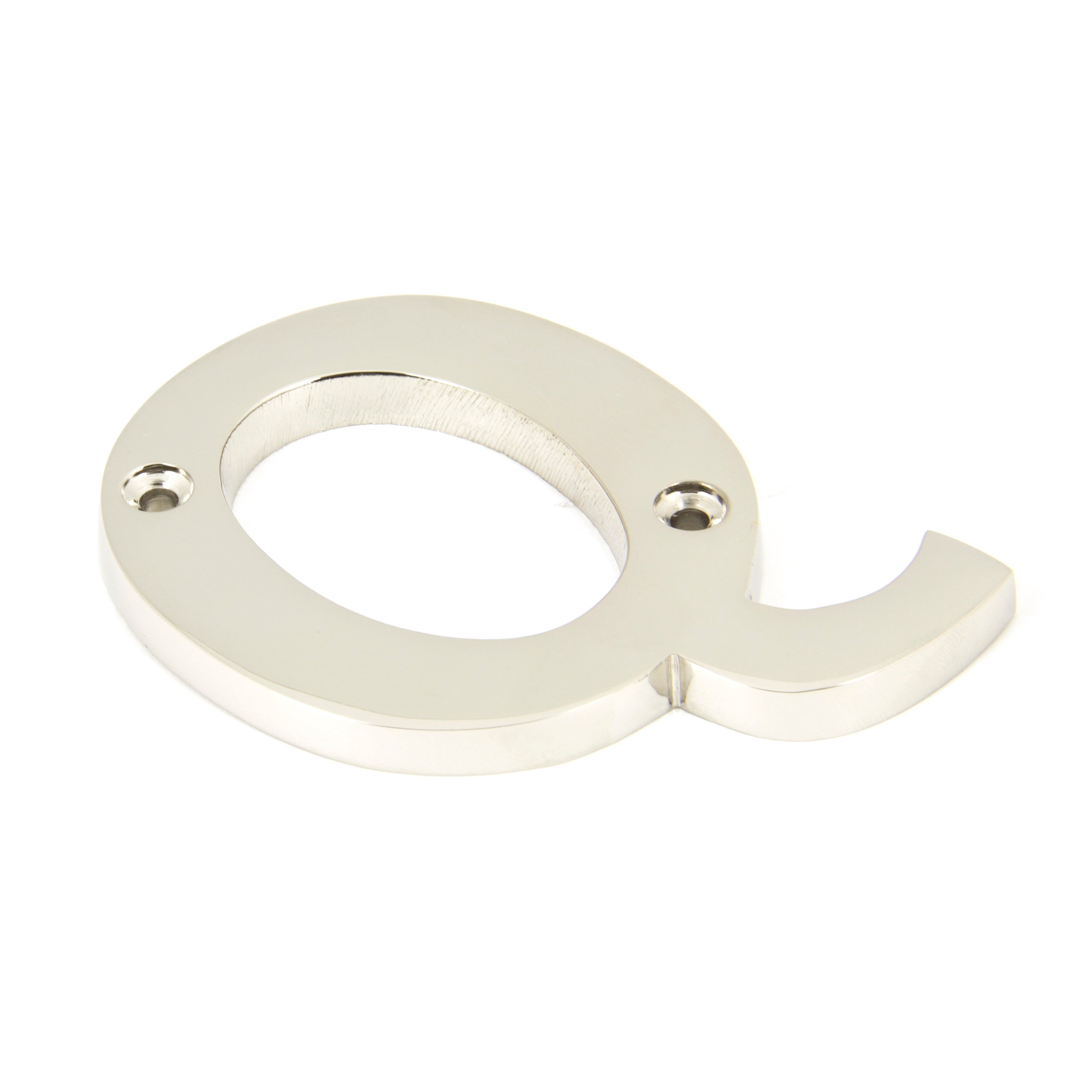 Polished Nickel Letter Q | From The Anvil-Letters-Yester Home