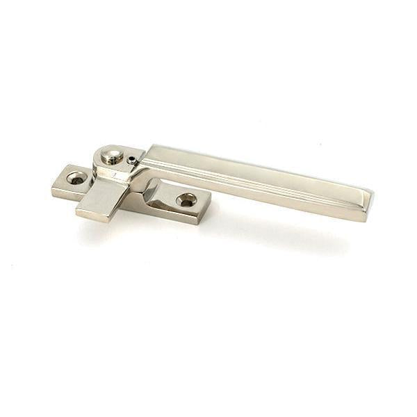 Polished Nickel Locking Art Deco Fastener - RH - Locking Fasteners - From The Anvil - Yester Home