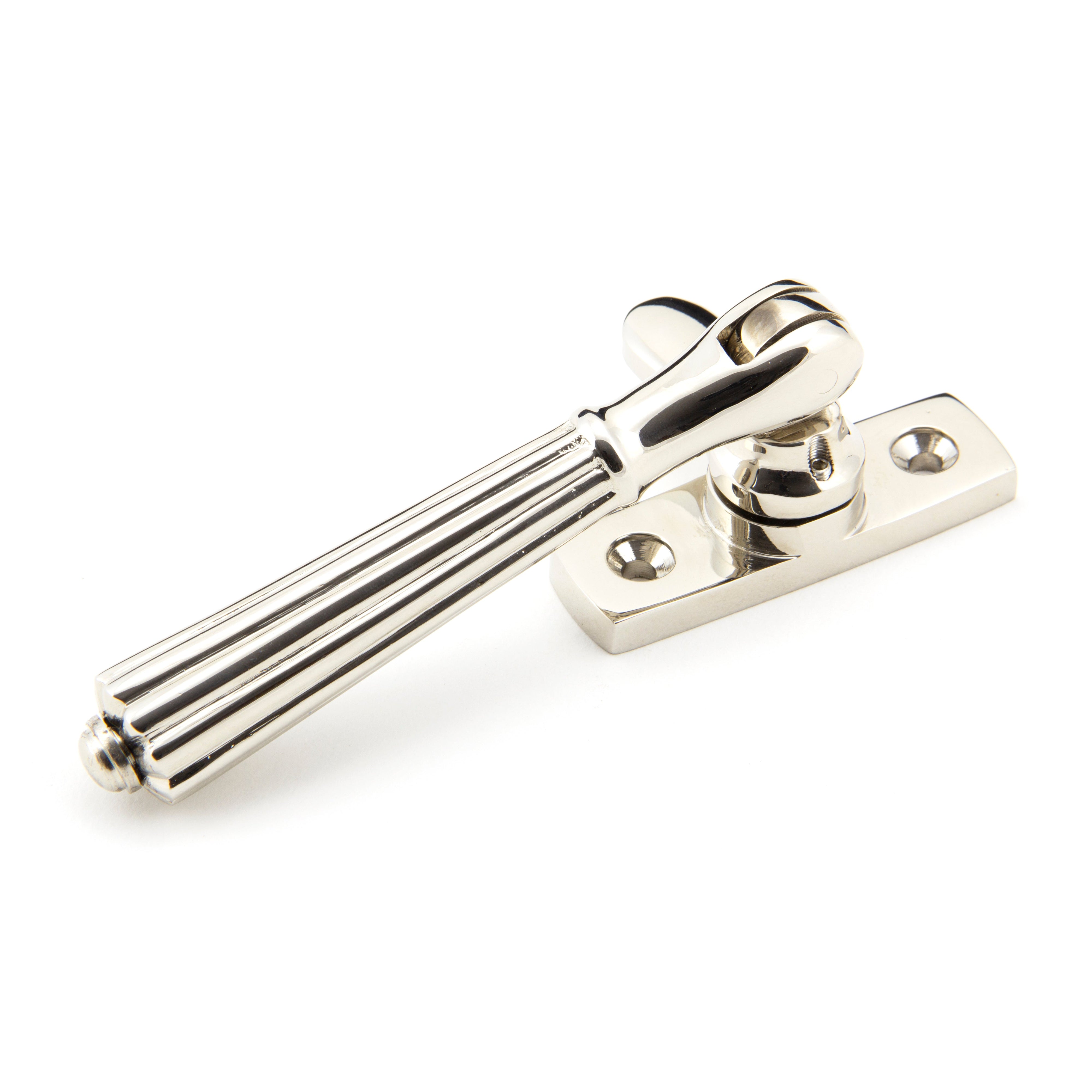 Polished Nickel Locking Hinton Fastener | From The Anvil-Locking Fasteners-Yester Home