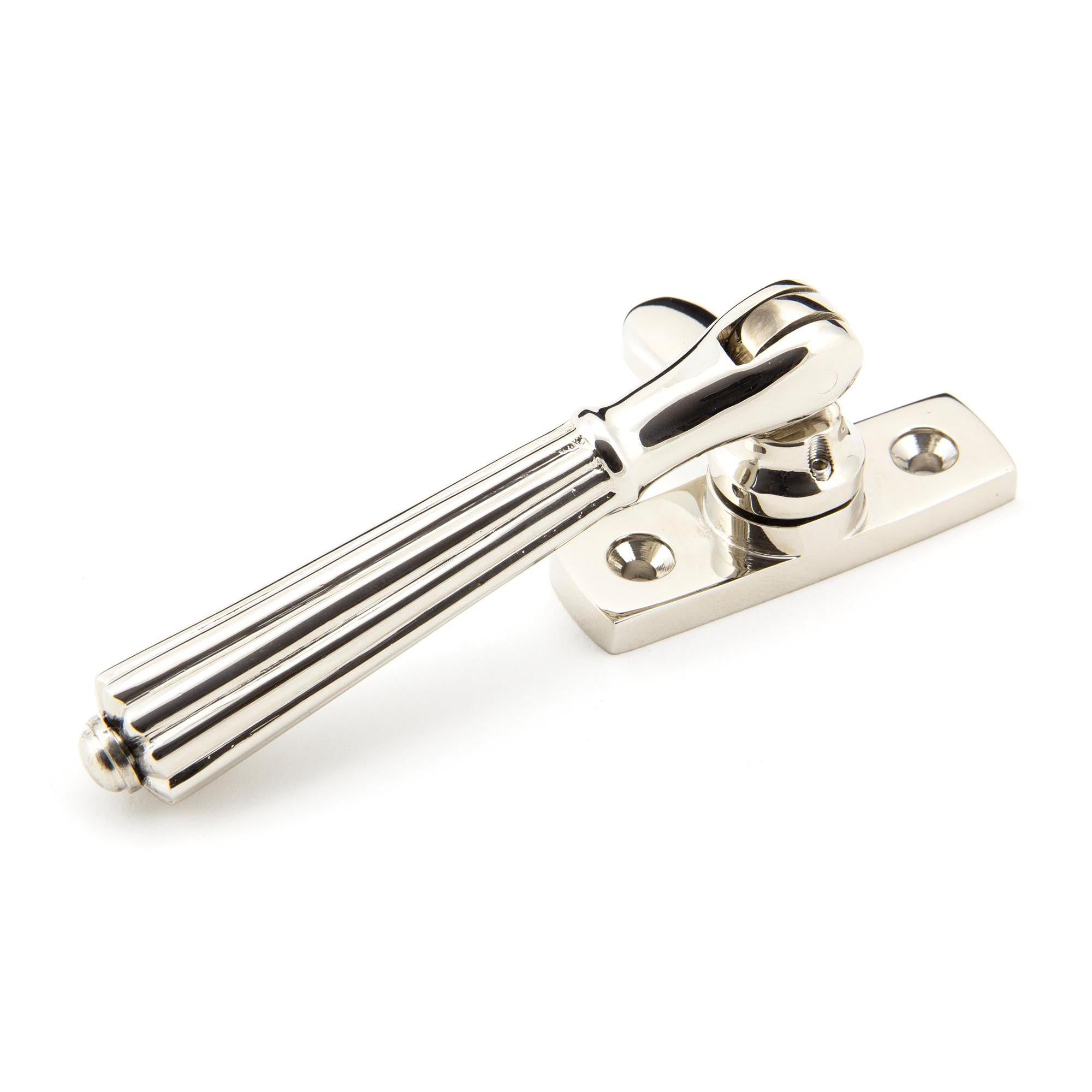 Polished Nickel Locking Hinton Fastener | From The Anvil - Locking Fasteners - From The Anvil - Yester Home