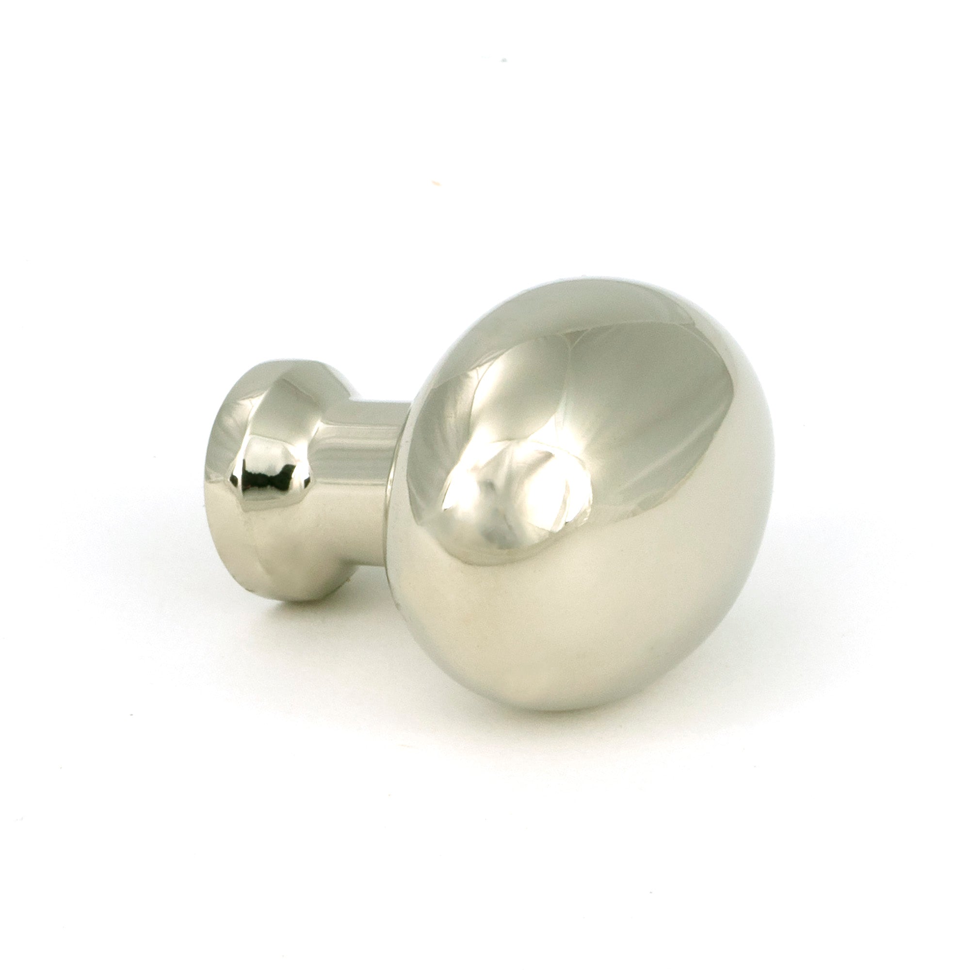 Polished Nickel Moore Cabinet Knob - 38mm - Cabinet Knobs - From The Anvil - Yester Home