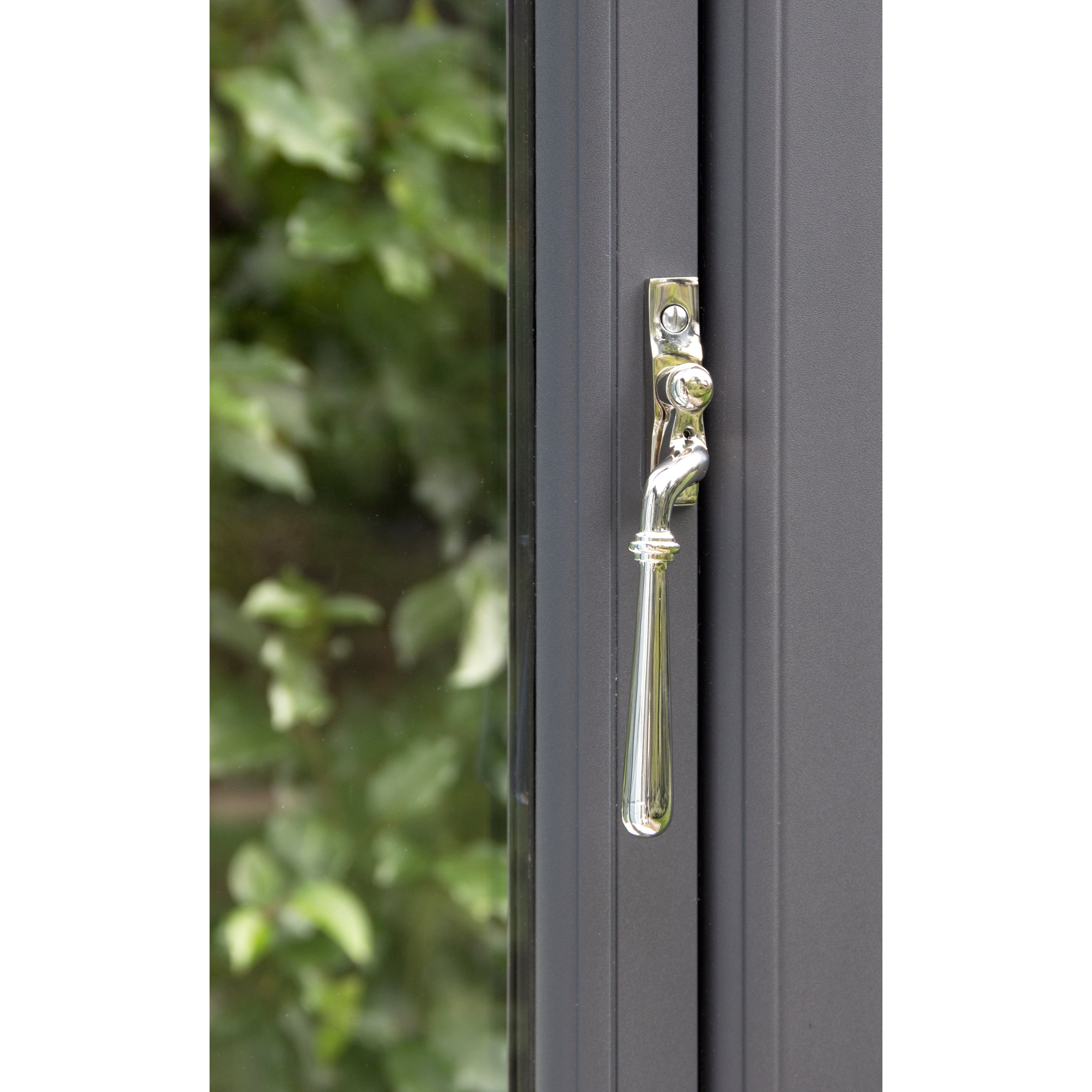 Polished Nickel Newbury Espag - LH | From The Anvil-Espag. Fasteners-Yester Home