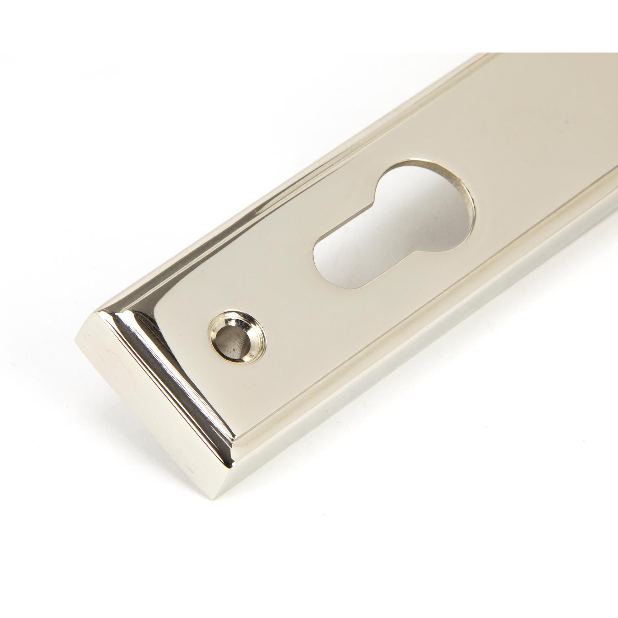 Polished Nickel Newbury Slimline Lever Espag. Lock Set | From The Anvil - Espagnolette - From The Anvil - Yester Home
