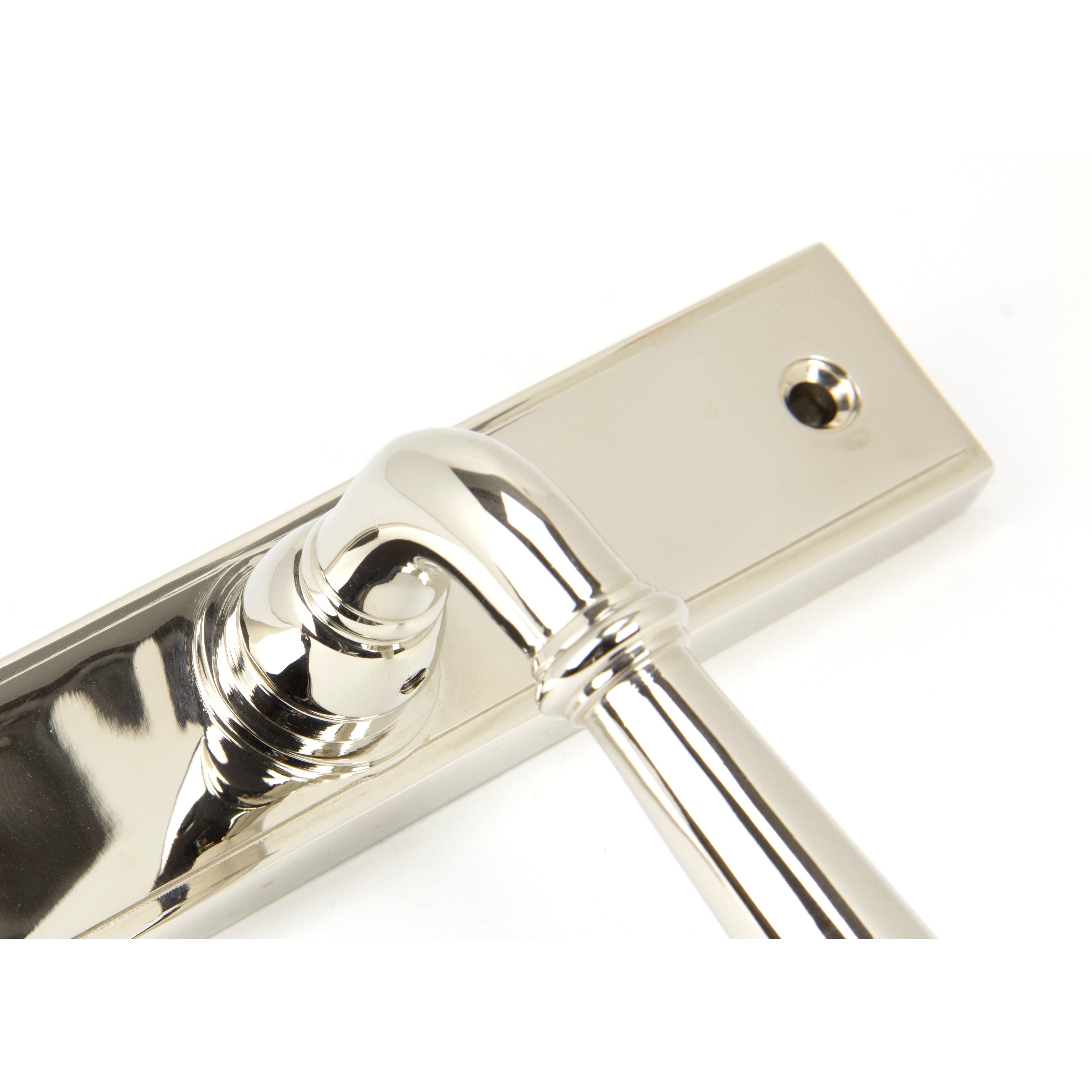 Polished Nickel Newbury Slimline Lever Espag. Lock Set | From The Anvil-Espagnolette-Yester Home