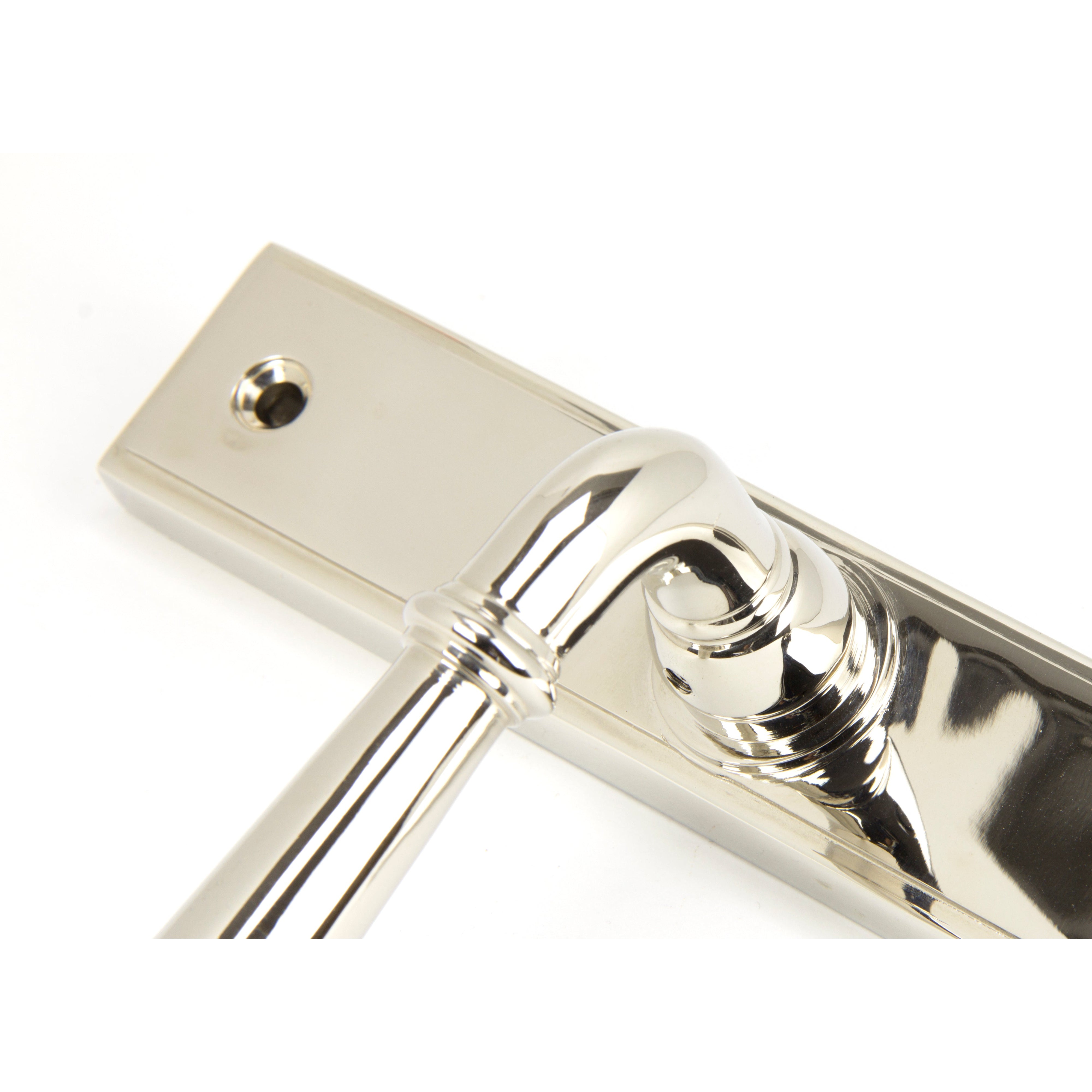 Polished Nickel Newbury Slimline Lever Latch Set | From The Anvil-Espagnolette-Yester Home