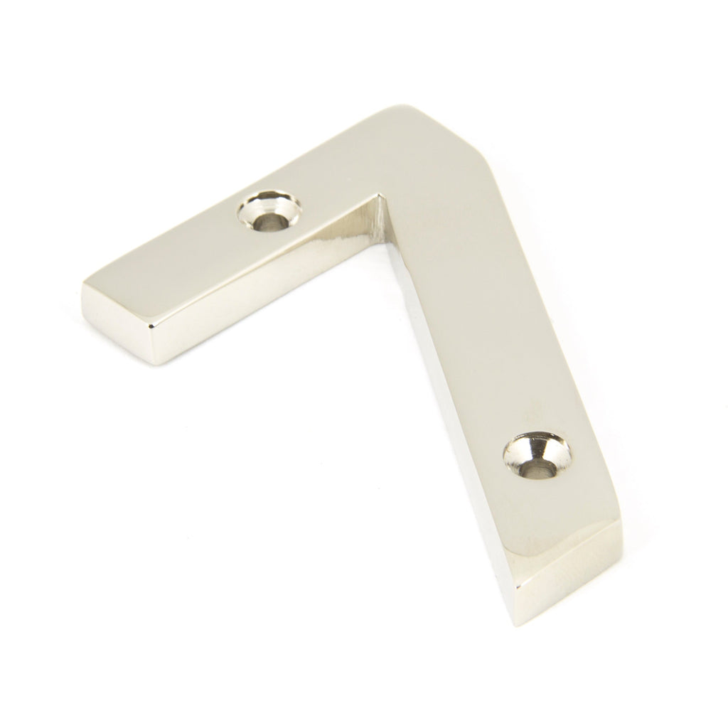 Polished Nickel Numeral 7 | From The Anvil-Numerals-Yester Home
