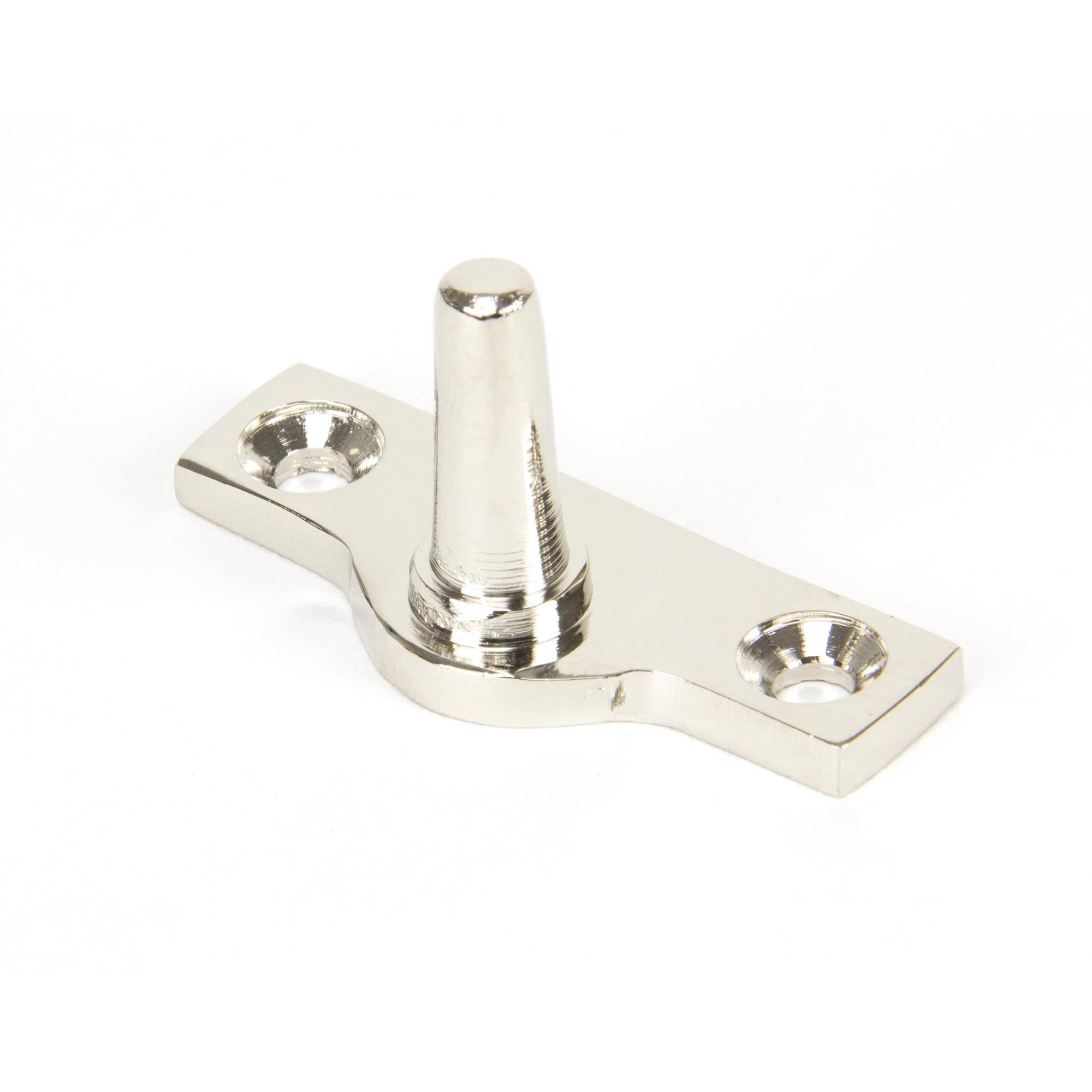 Polished Nickel Offset Stay Pin | From The Anvil - Stay Pins - From The Anvil - Yester Home